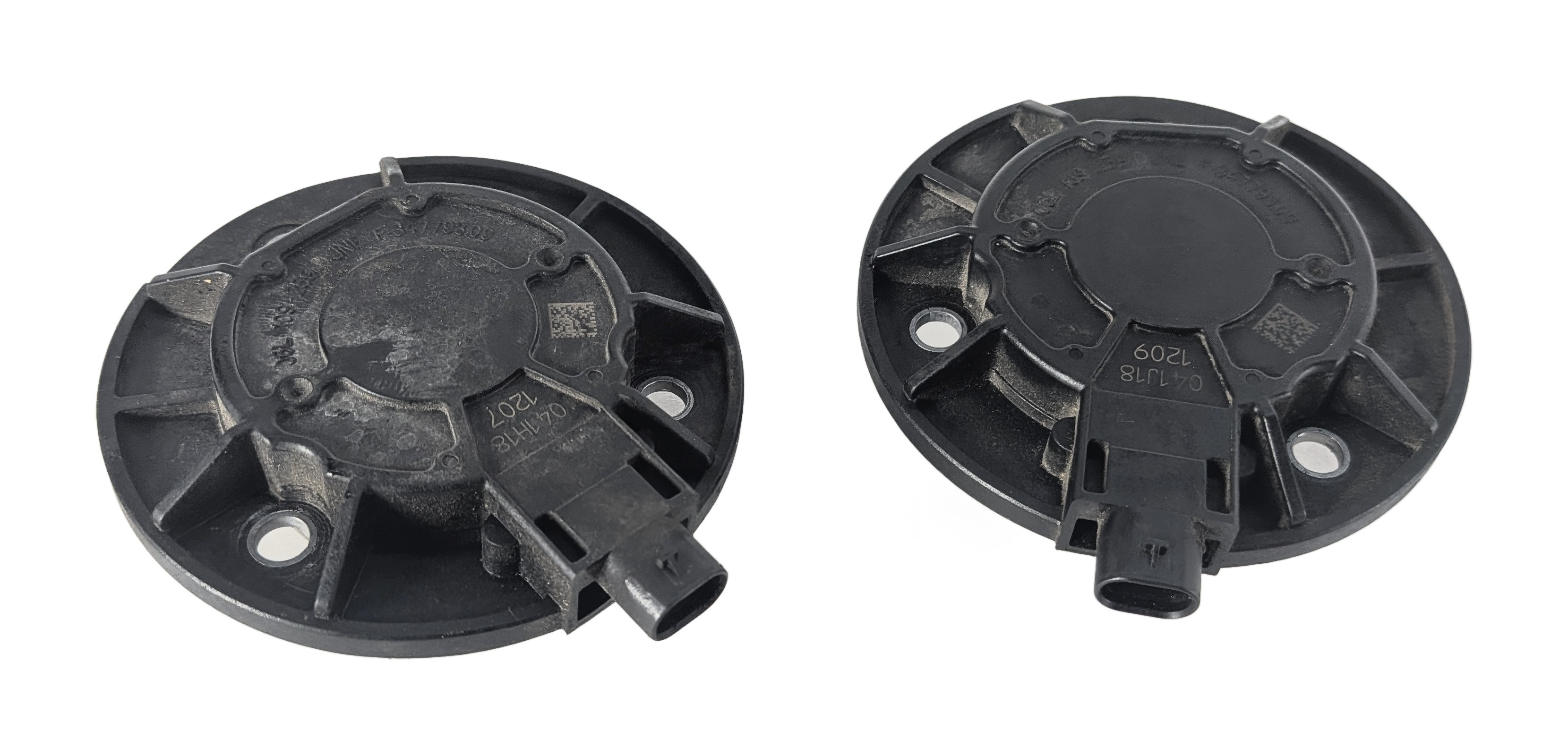 2018 AUDI A4 (B9 8W) 2.0L (CYMC) ENGINE CAMSHAFT ADJUSTER MAGNET SOLENOID SET/2 — exact item pictured