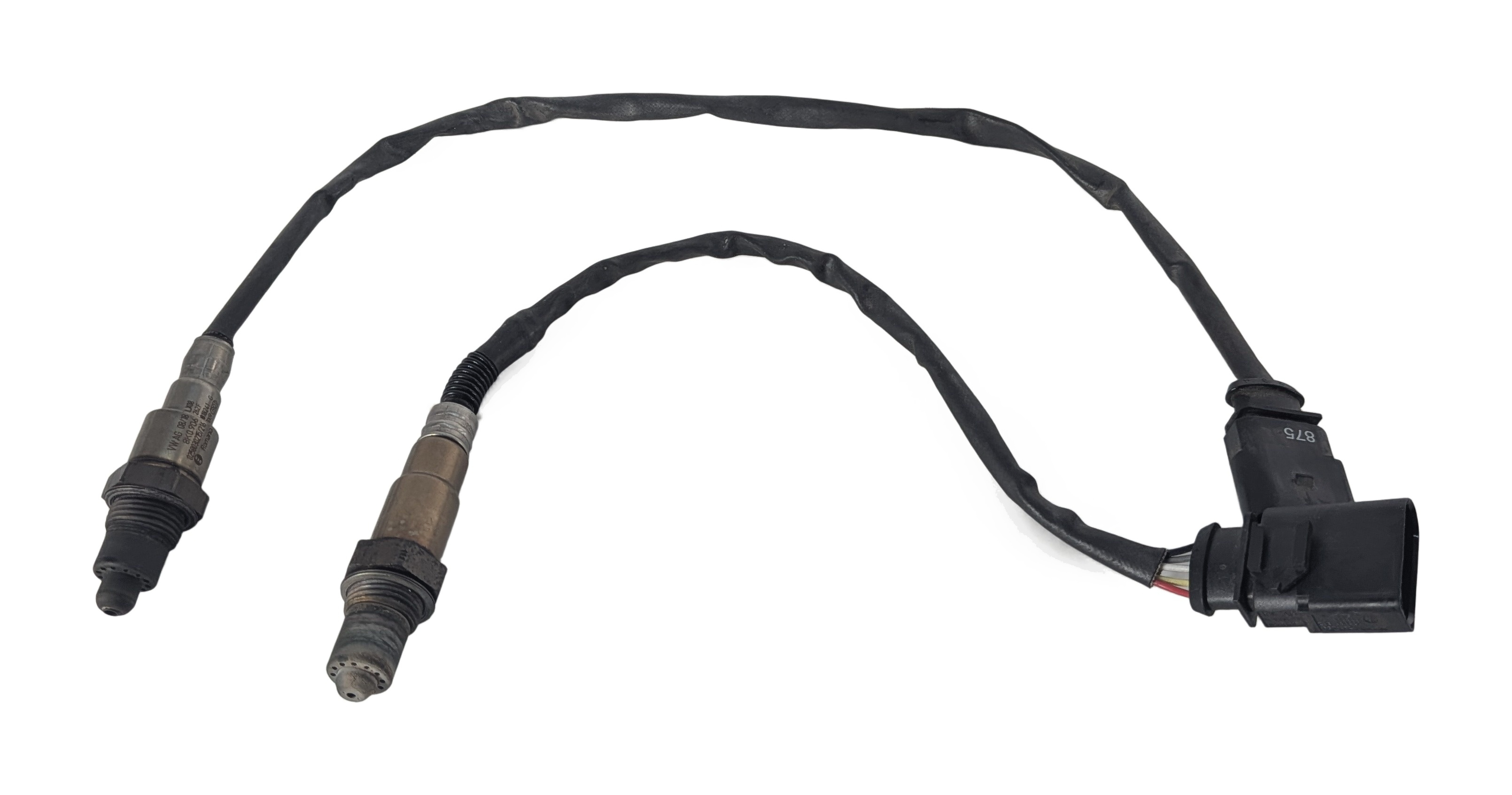 2018 AUDI A4 (B9 8W) 2.0L (CYMC) ENGINE EXHAUST OXYGEN O2 LAMBDA SENSOR SET/2 — exact item pictured