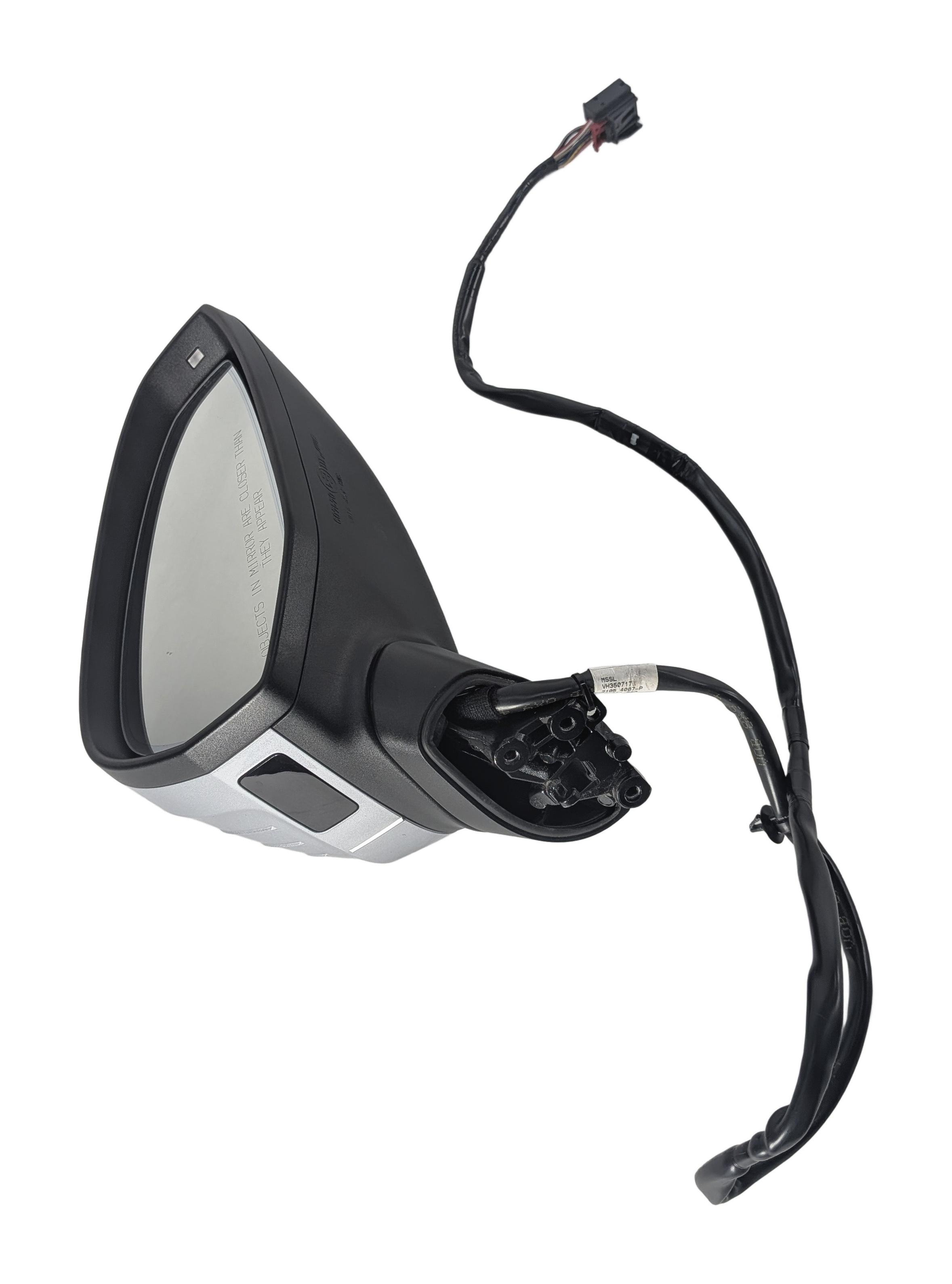 17-19 AUDI A4 B9 RIGHT PASSENGER MIRROR w/PFOLD BLIND (Silver) — exact item pictured