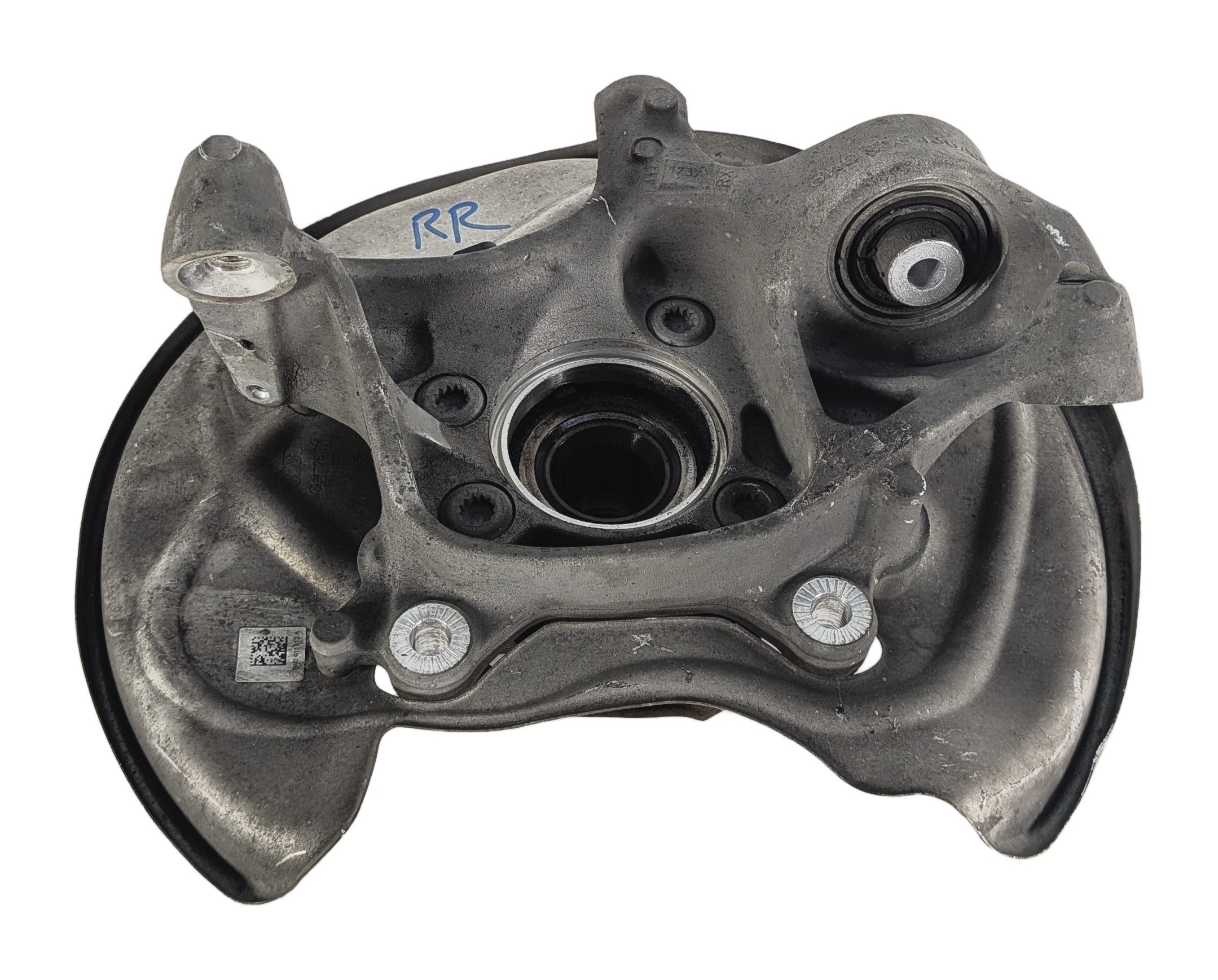 17-19 AUDI A4 A5 S5 (B9 8W 8W6) REAR RIGHT PASSENGER SPINDLE KNUCKLE HUB BEARING — exact item pictured