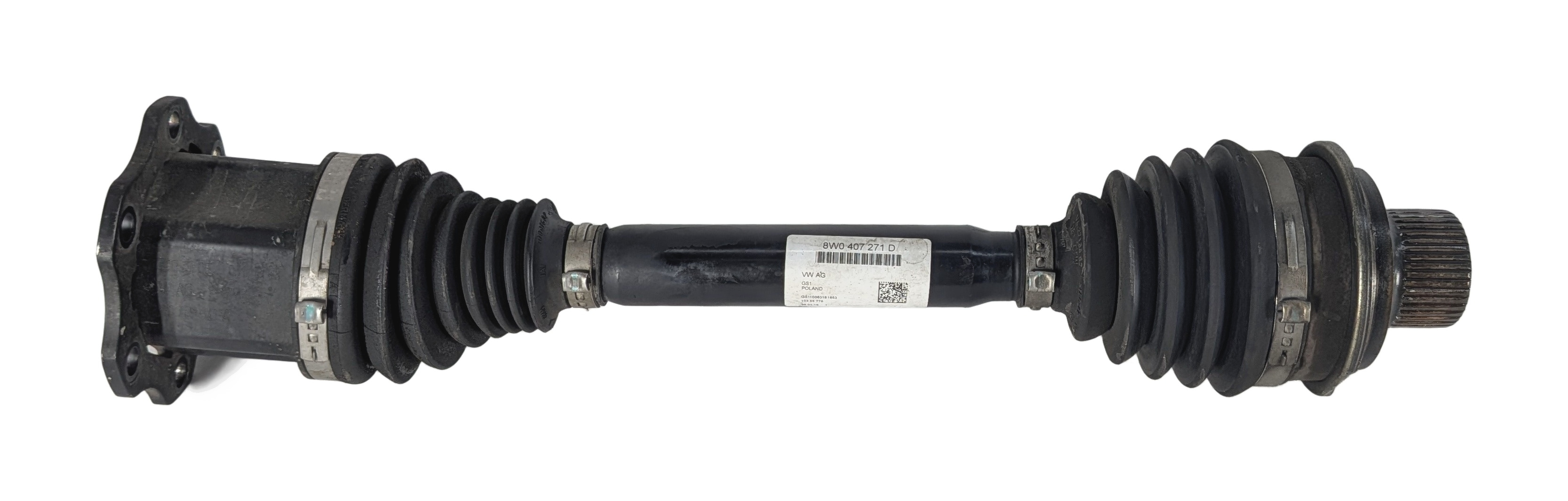 2017-2019 AUDI A4 A5 (B9 8W 8W6) AWD FRONT LEFT OR RIGHT CV AXLE SHAFT — exact item pictured