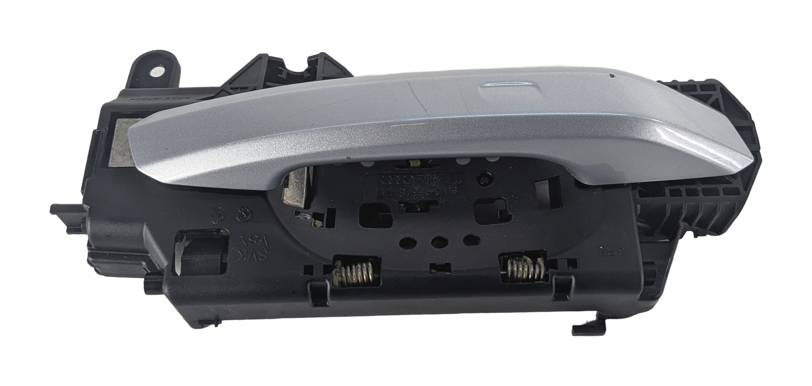 17-21 AUDI A4 A5 S5 (B9 8WS 8W F5) RIGHT FRONT PASSENGER DOOR HANDLE (Silver) — exact item pictured