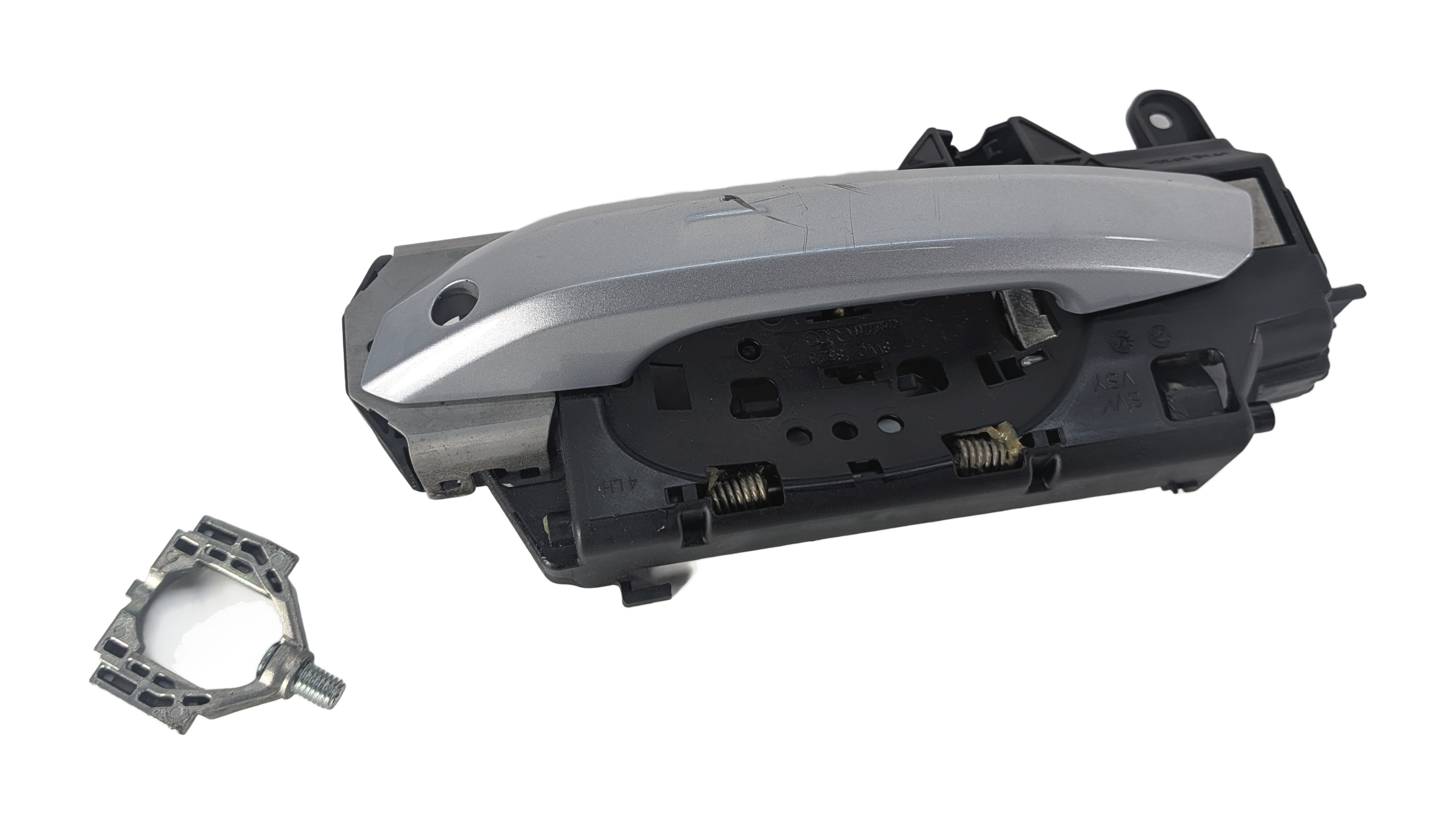 17-21 AUDI ALLROAD A4 A5 S5 B9 8W 8WS F5 FRONT LEFT DRIVER DOOR HANDLE (Silver) — exact item pictured