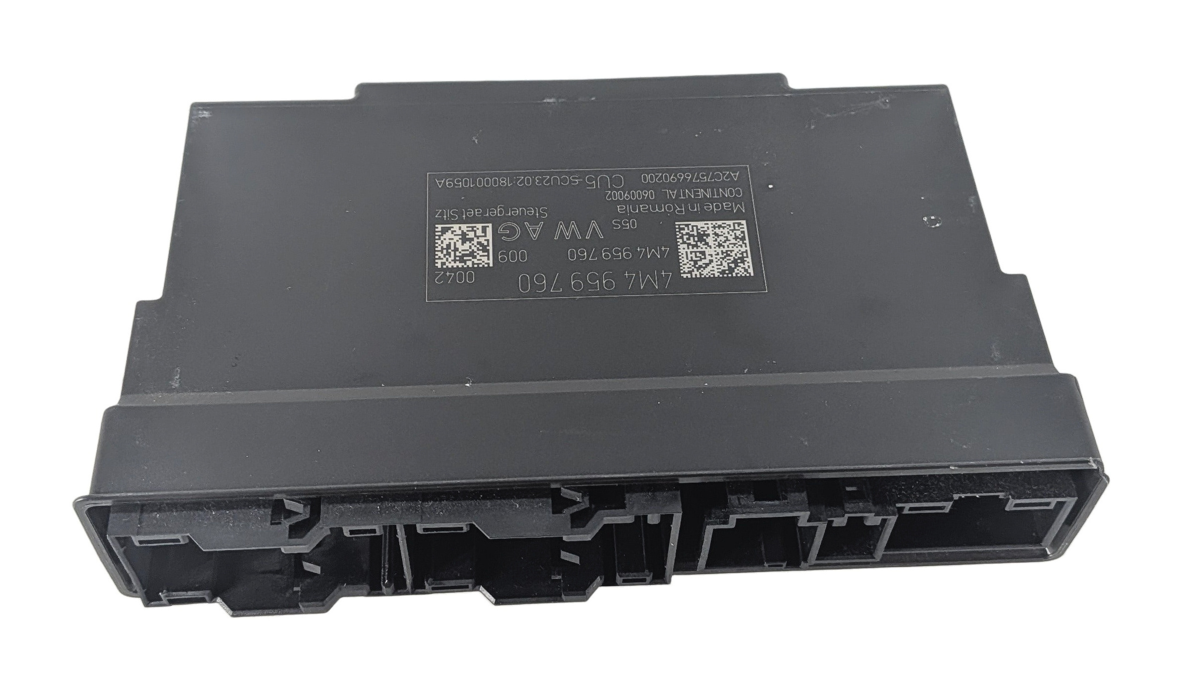2018 AUDI A4 (B9 8W) FRONT LEFT DRIVER MEMORY SEAT CONTROL MODULE COMPUTER — exact item pictured