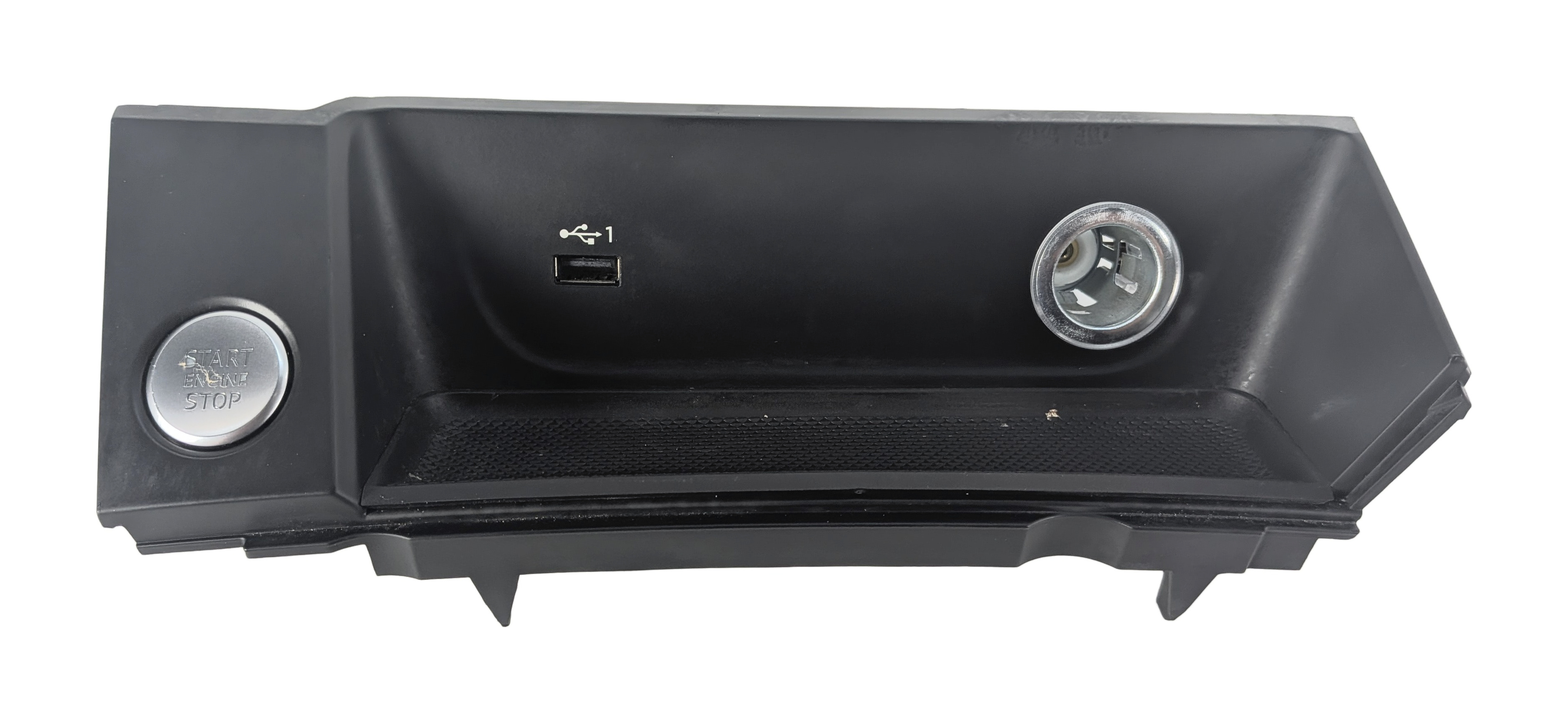 2018 AUDI A4 (B9 8W) FRONT CENTER CONSOLE STORAGE TRAY USB START STOP BUTTON — exact item pictured