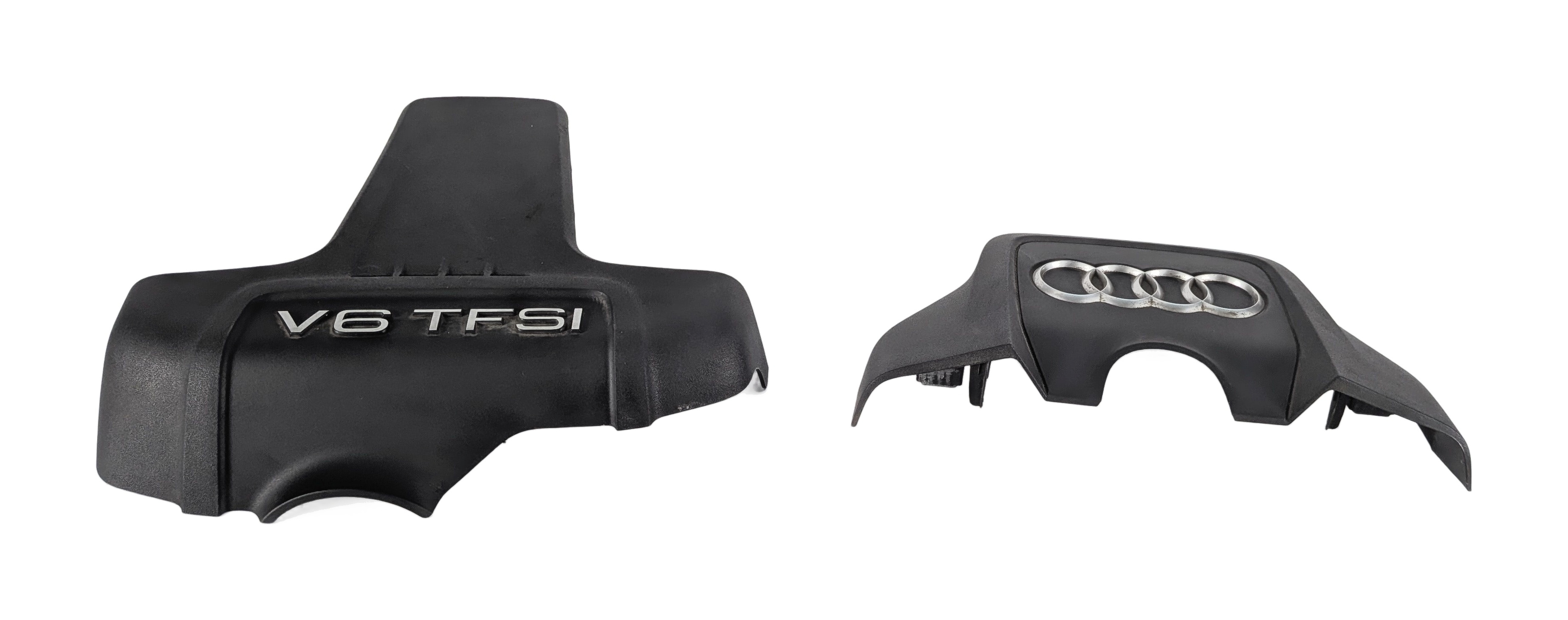 09-16 AUDI A6 A7 A8 Q5 Q7 S5 SQ5 3.0L SUPERCHARGED ENGINE COVER TRIM SET 2 — exact item pictured