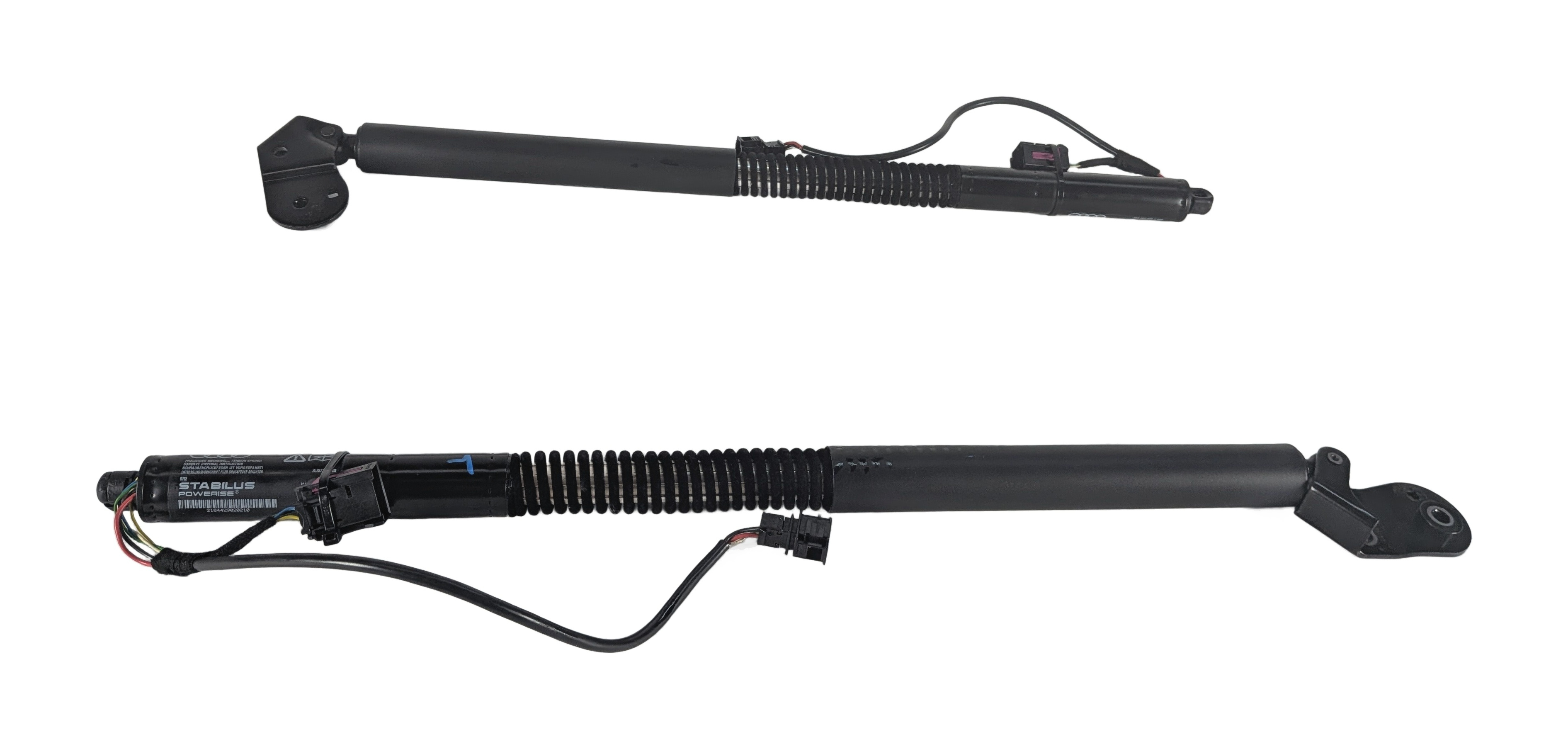 12-18 AUDI A7 S7 RS7 (C7 4G8) REAR LEFT & RIGHT TRUNK ELECTRIC SHOCK STRUT SET — exact item pictured