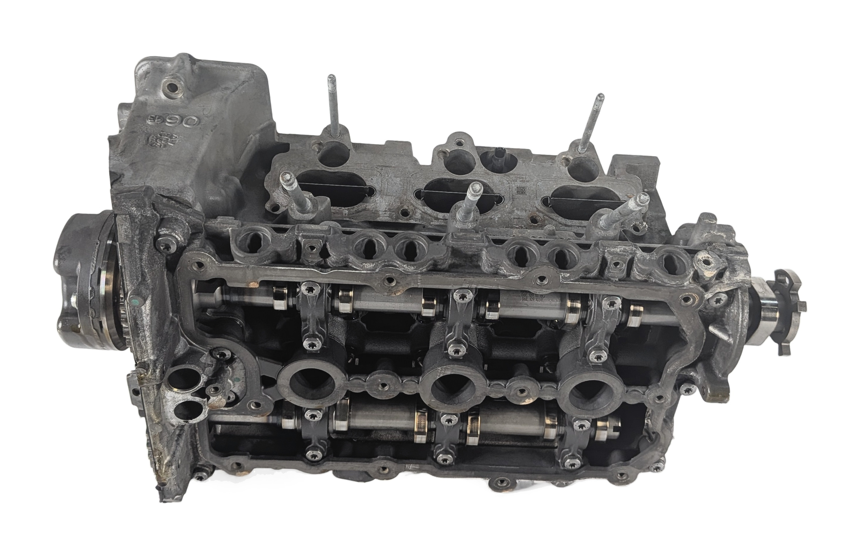 12-15 AUDI A6 A7 Q7 (C7 4G8 4L) 3.0L SUPERCHARGED ENGINE RIGHT CYLINDER HEAD — exact item pictured