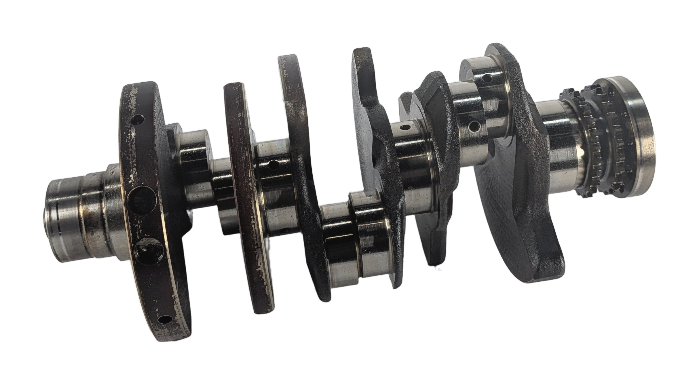 2014 AUDI A7 C7 4G 3.0L SUPER CTUA ENGINE CRANKSHAFT CRANK SHAFT 06E101AG — exact item pictured