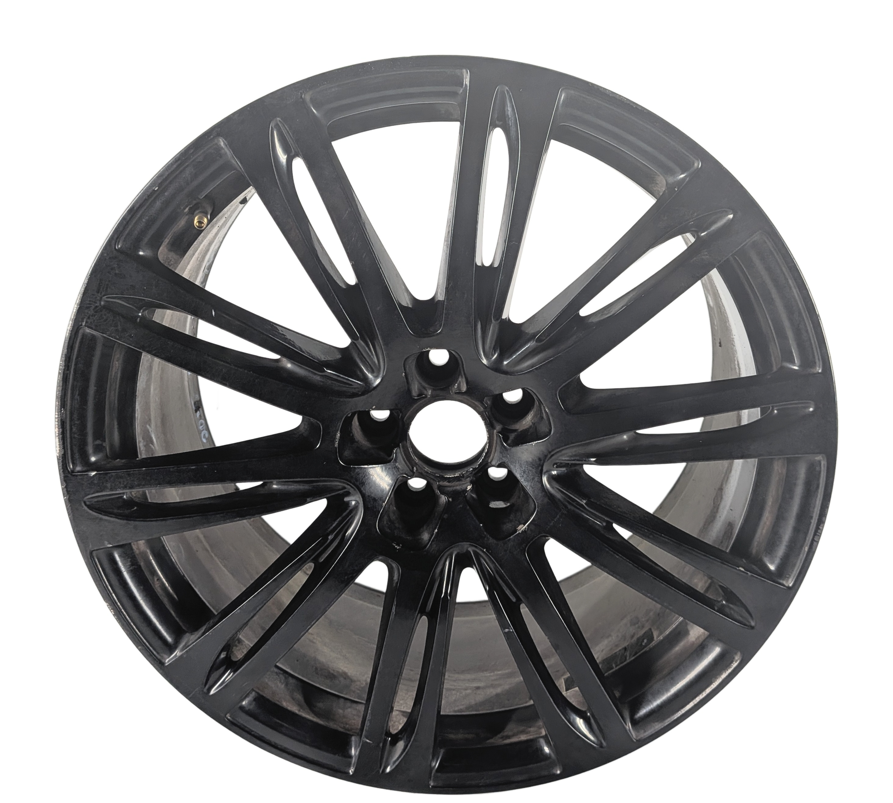 12-15 BMW AUDI A7 (C7 4G8) 20x9 INCH TWIN 10 SPOKE ALLOY WHEEL RIM (BLACK) — exact item pictured