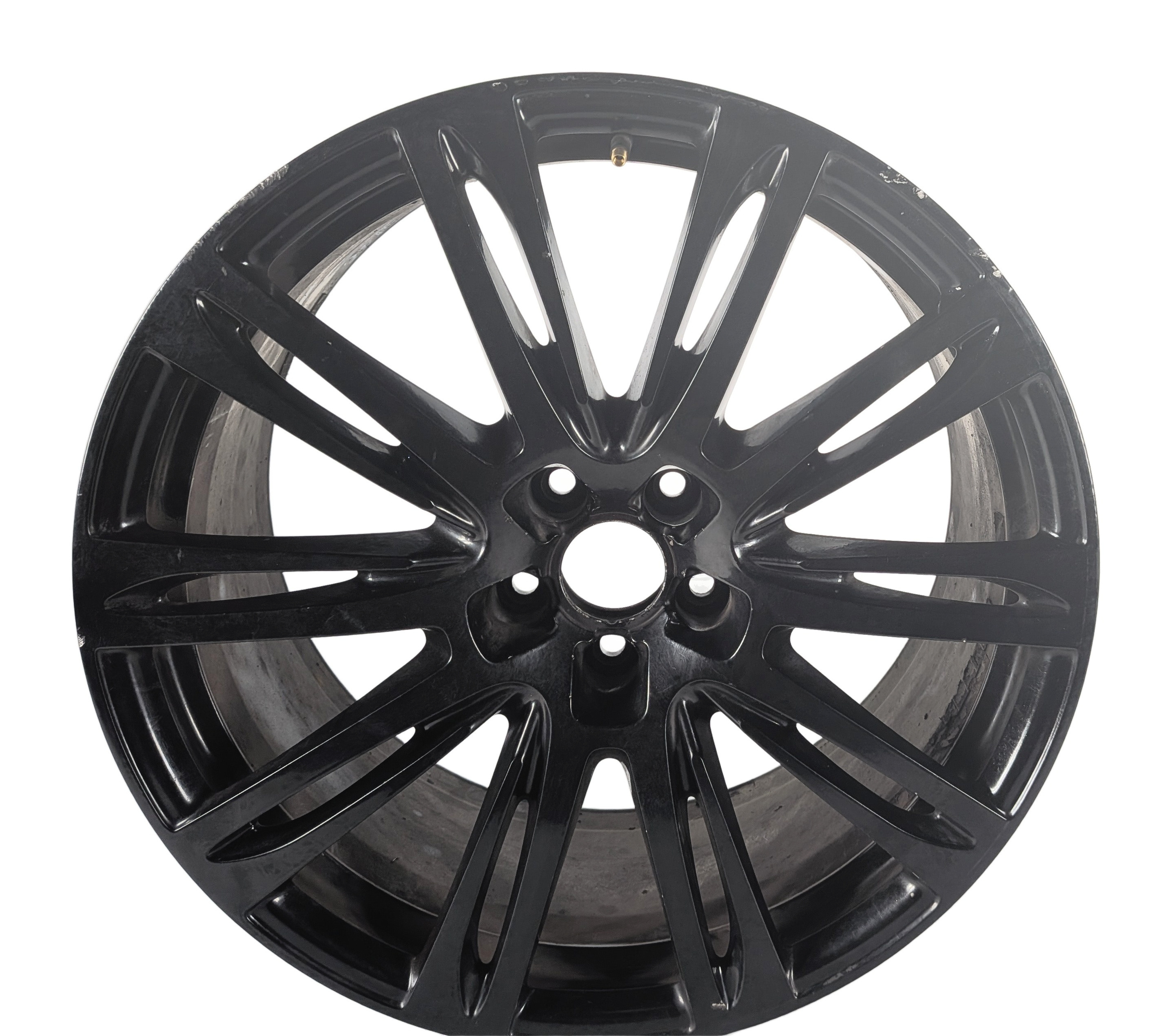 12-15 BMW AUDI A7 (C7 4G8) 20x9 INCH TWIN 10 SPOKE ALLOY WHEEL RIM (BLACK) — exact item pictured