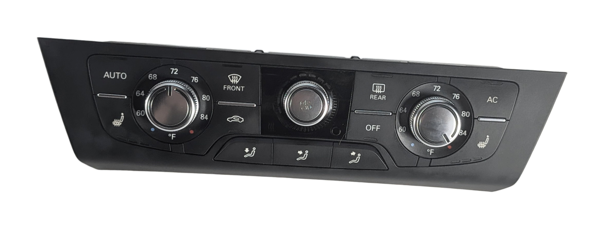 2014 AUDI A7 C7 4G HEATER AIR AC CLIMATE TEMP CONTROL PANEL w/HEATED SEATS — exact item pictured