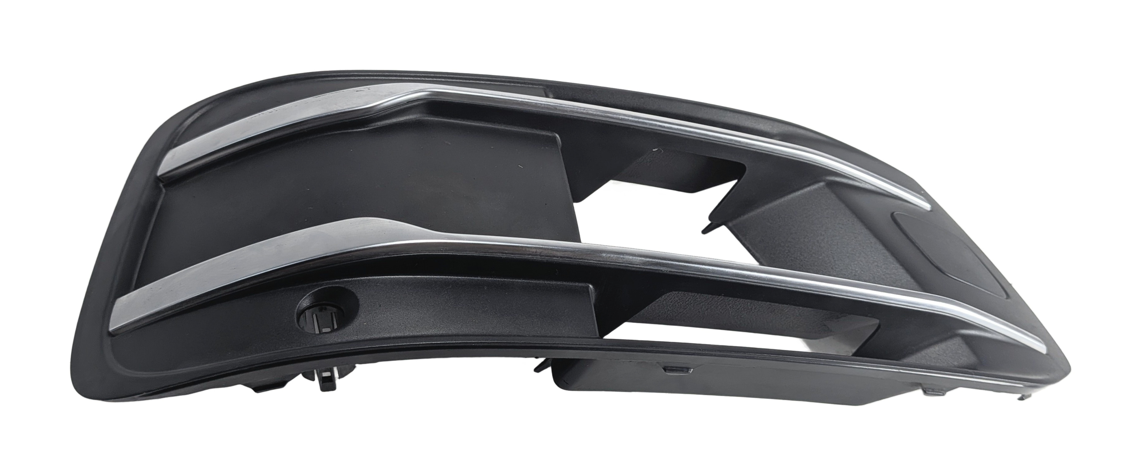 2017 AUDI Q7 (4M) FRONT RIGHT PASSENGER LOWER BUMPER FOG LIGHT GRILLE INSERT — exact item pictured