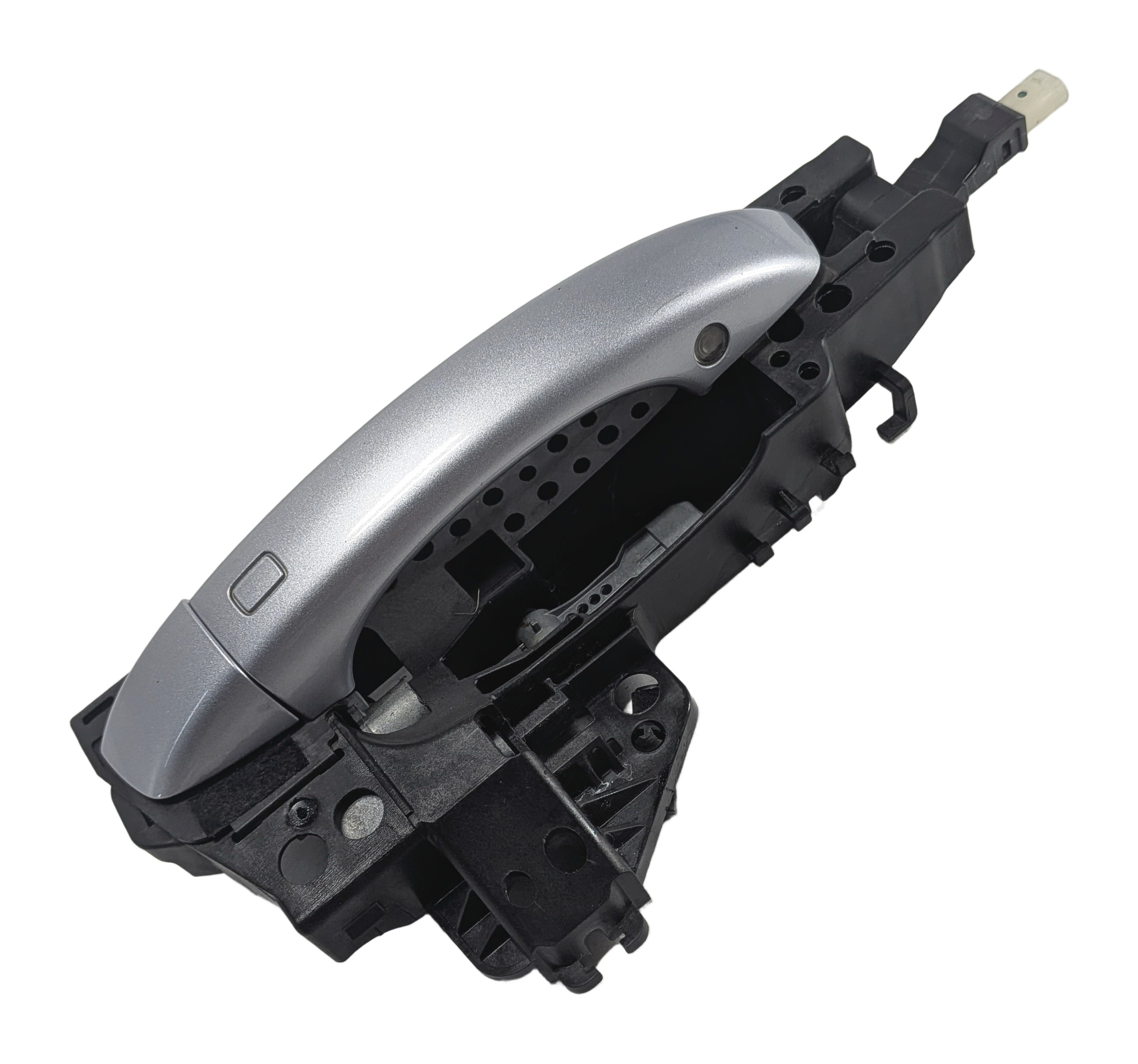 2017-2020 AUDI Q7 (4M) REAR RIGHT PASSENGER KEYLESS DOOR HANDLE (Silver) — exact item pictured