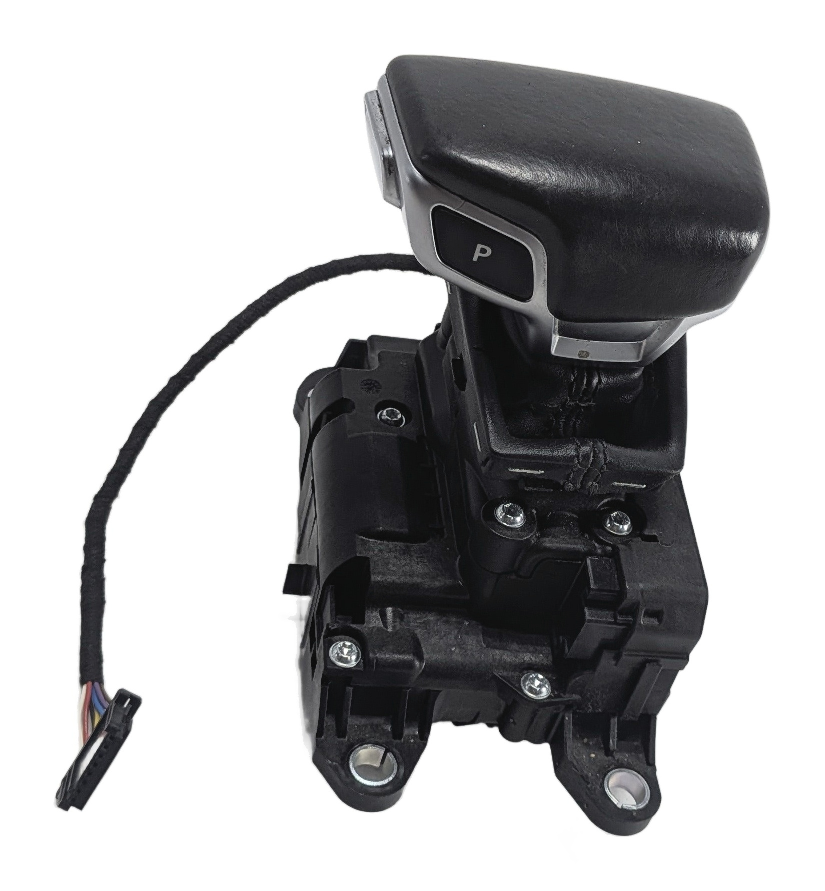 2017-2019 AUDI Q7 (4M) TRANSMISSION GEAR SHIFTER ASSEMBLY (BLACK LEATHER FINISH) — exact item pictured