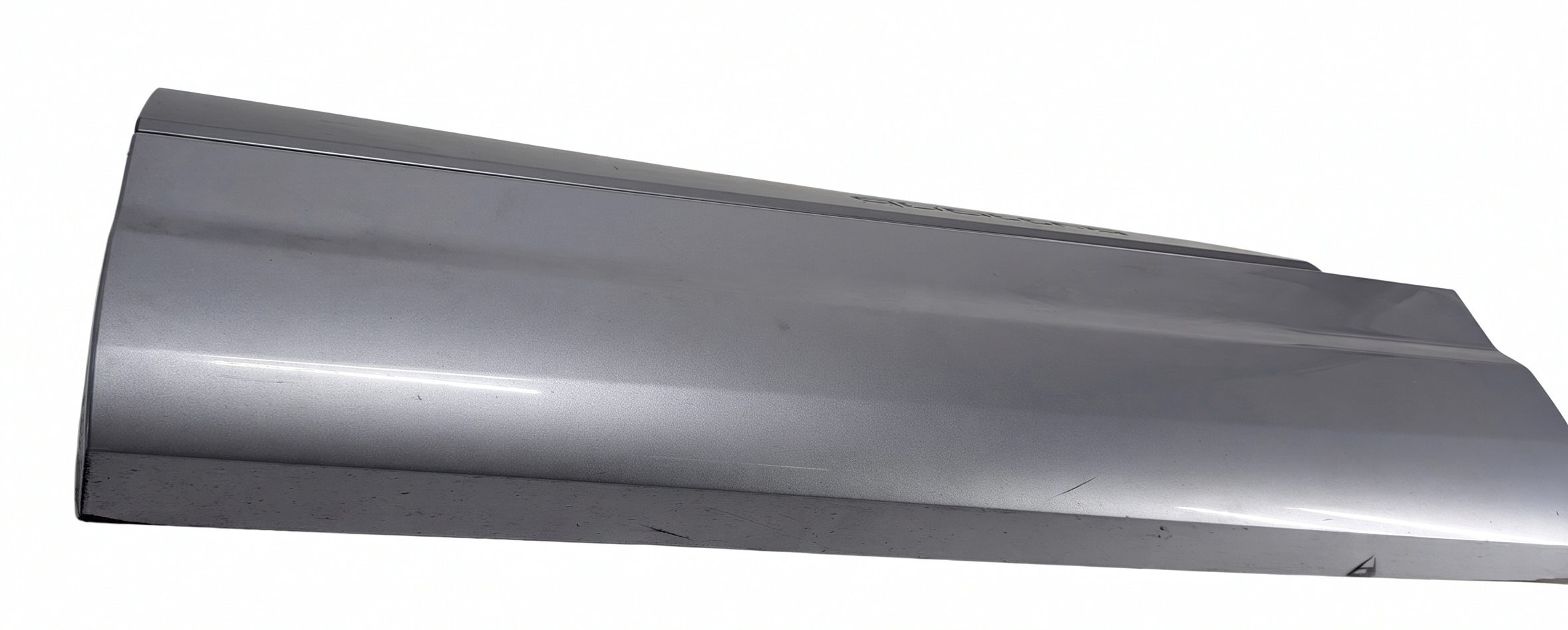 2017-2019 AUDI Q7 (4M) REAR LEFT DOOR LOWER MOULDING RUNNER TRIM (Silver) — exact item pictured