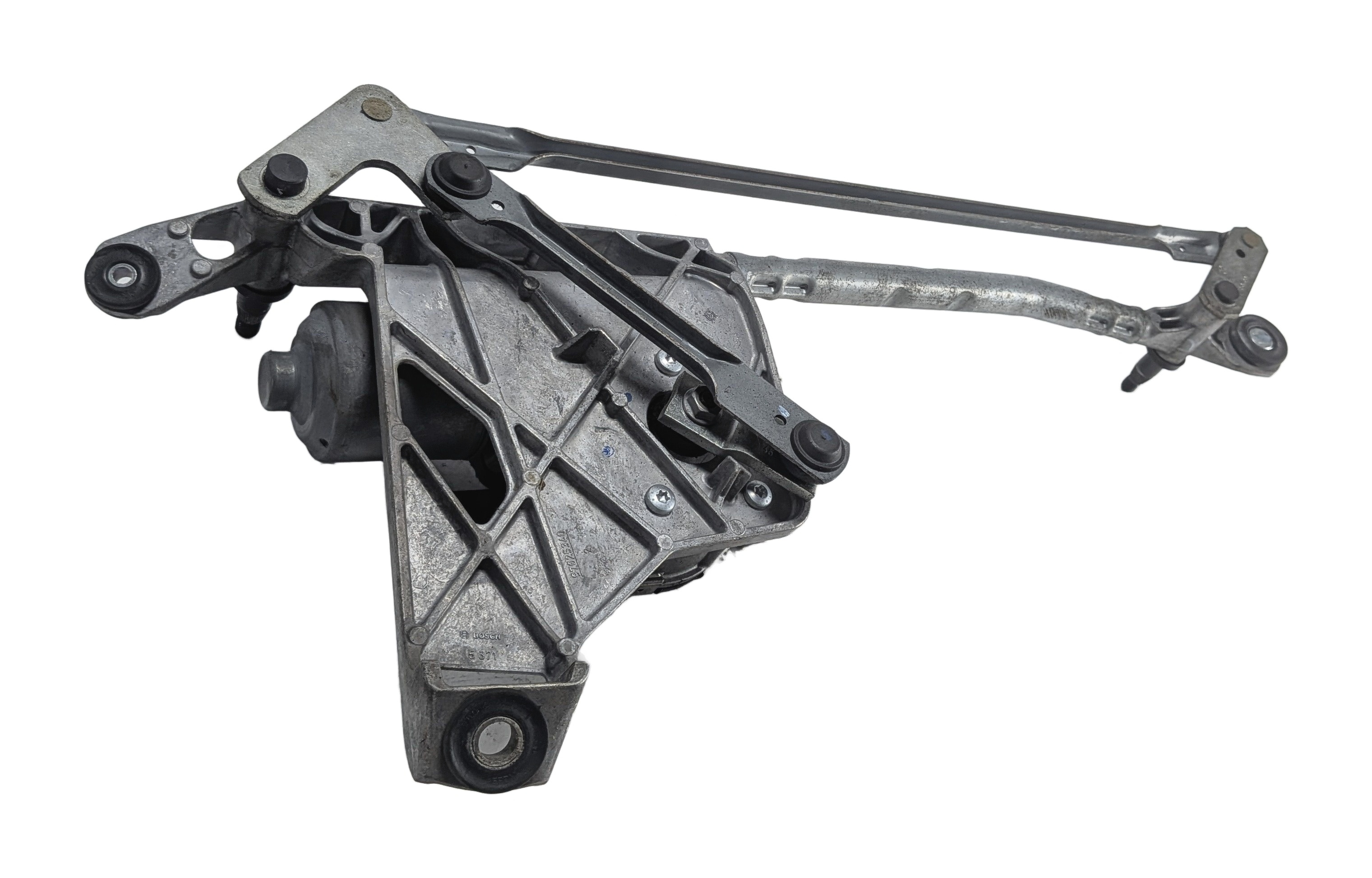 2017-2019 AUDI Q7 (4M) FRONT WINDSHIELD WIPER MOTOR w/ TRANSMISSION LINKAGE — exact item pictured