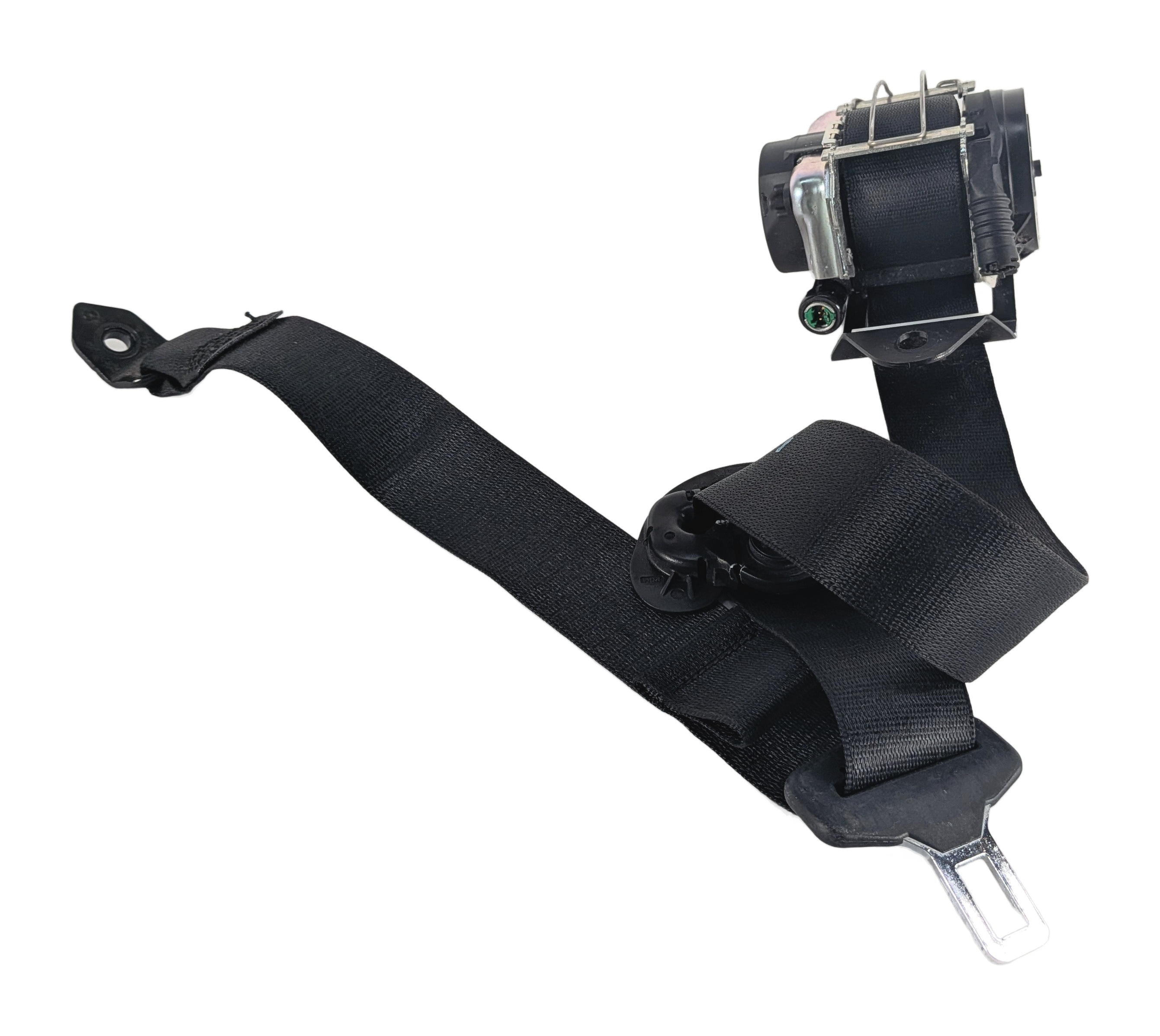 2014-2017 BMW I3 (I01) FRONT RIGHT SEAT SEATBELT RETRACTOR (Black) — exact item pictured