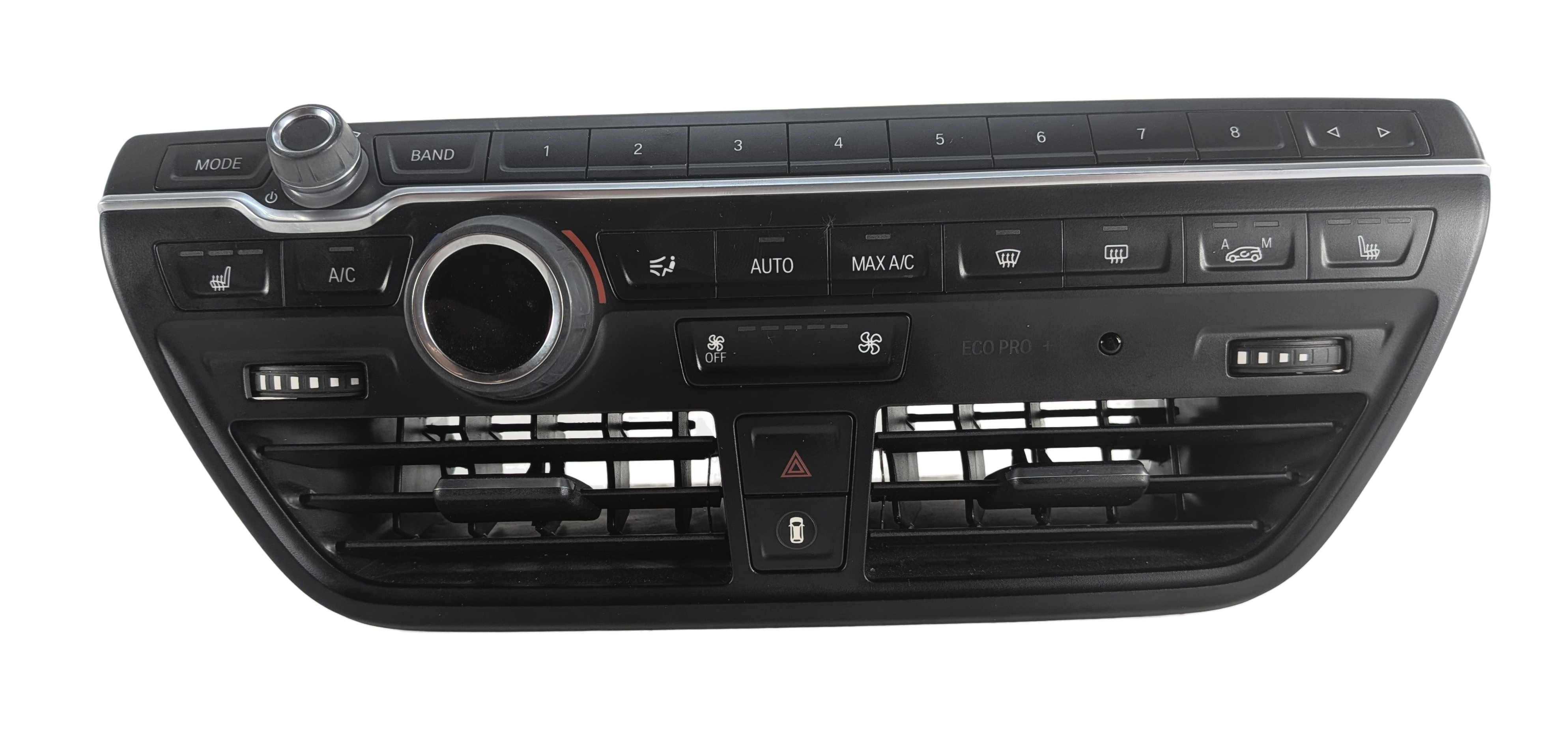 2014-2020 BMW I3 (I01) RADIO A/C HEATER CLIMATE CONTROL PANEL SWITCH — exact item pictured