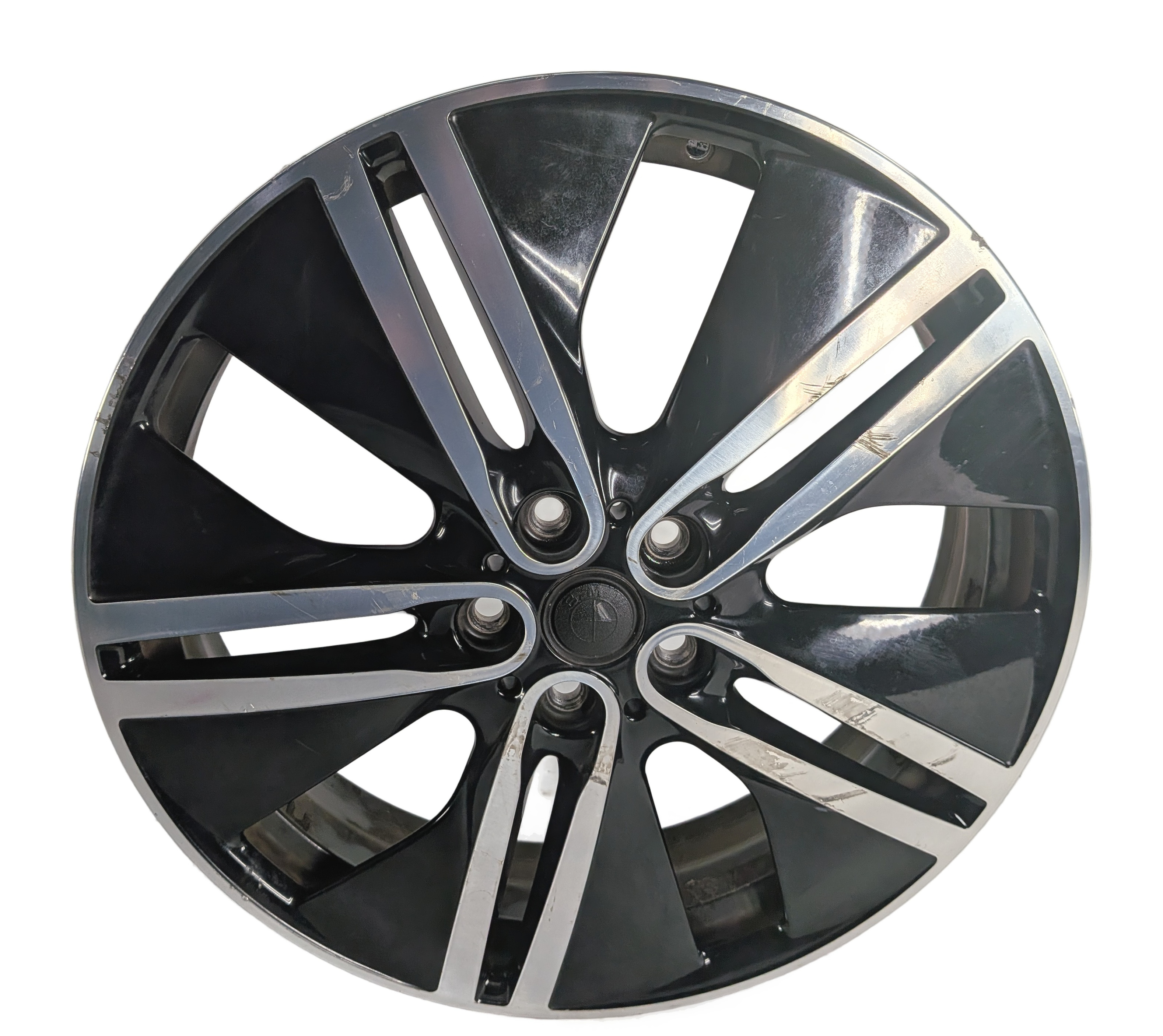 2014-2021 BMW I3 (I01) 20X5.5 STYLE 430 DOUBLE SPOKE REAR RIGHT WHEEL RIM — exact item pictured