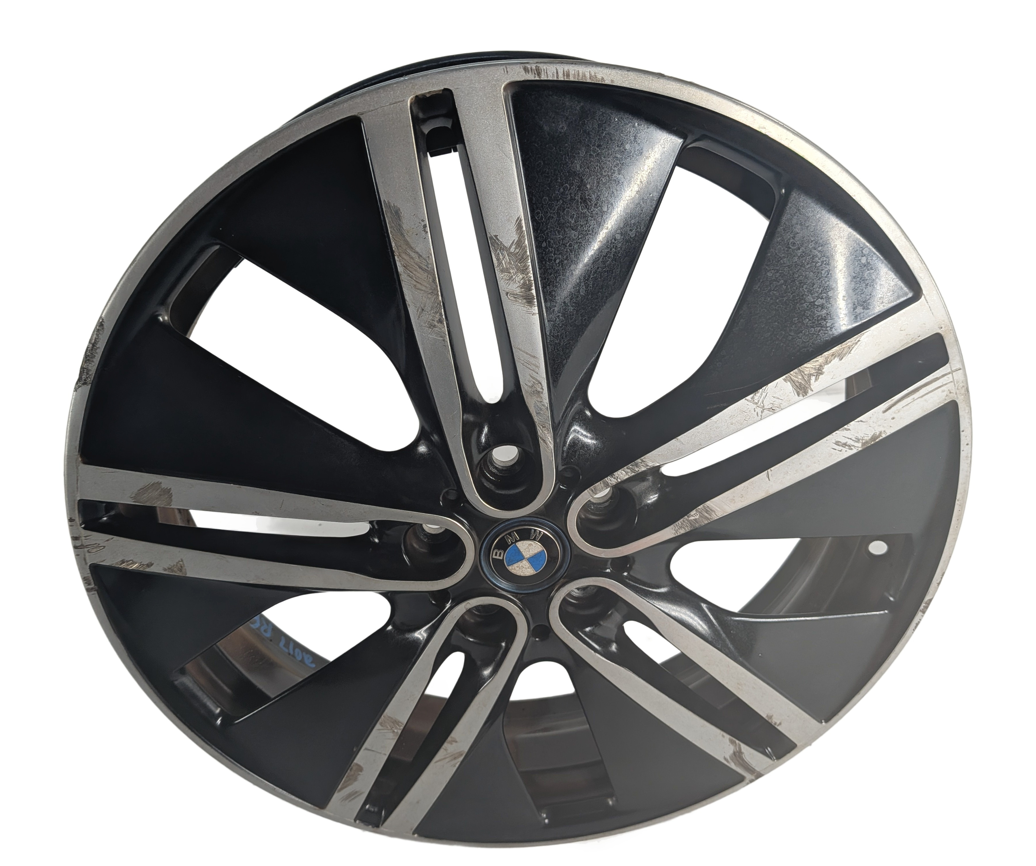 2014-2021 BMW I3 (I01) 20X5 STYLE 430 DOUBLE SPOKE FRONT RIGHT WHEEL RIM — exact item pictured