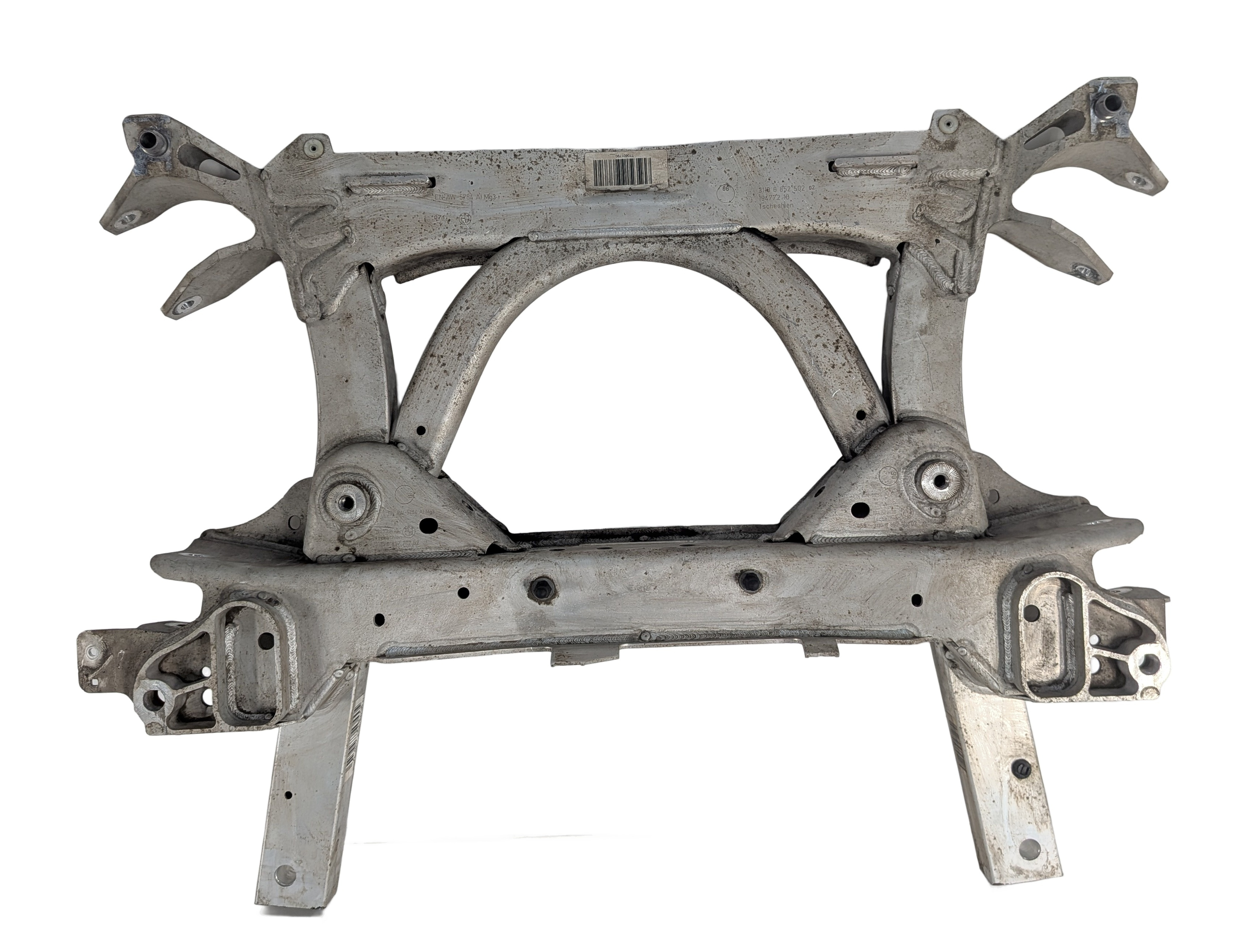 2014 BMW I3 (I01) FRONT SUBFRAME CROSSMEMBER CRADLE K-FRAME — exact item pictured