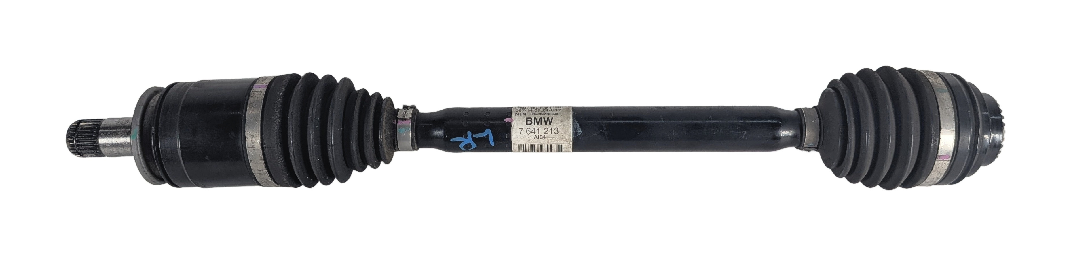 2014-2020 BMW I3 (I01) REAR LEFT CV AXLE SHAFT DRIVE HALF ASSEMBLY — exact item pictured