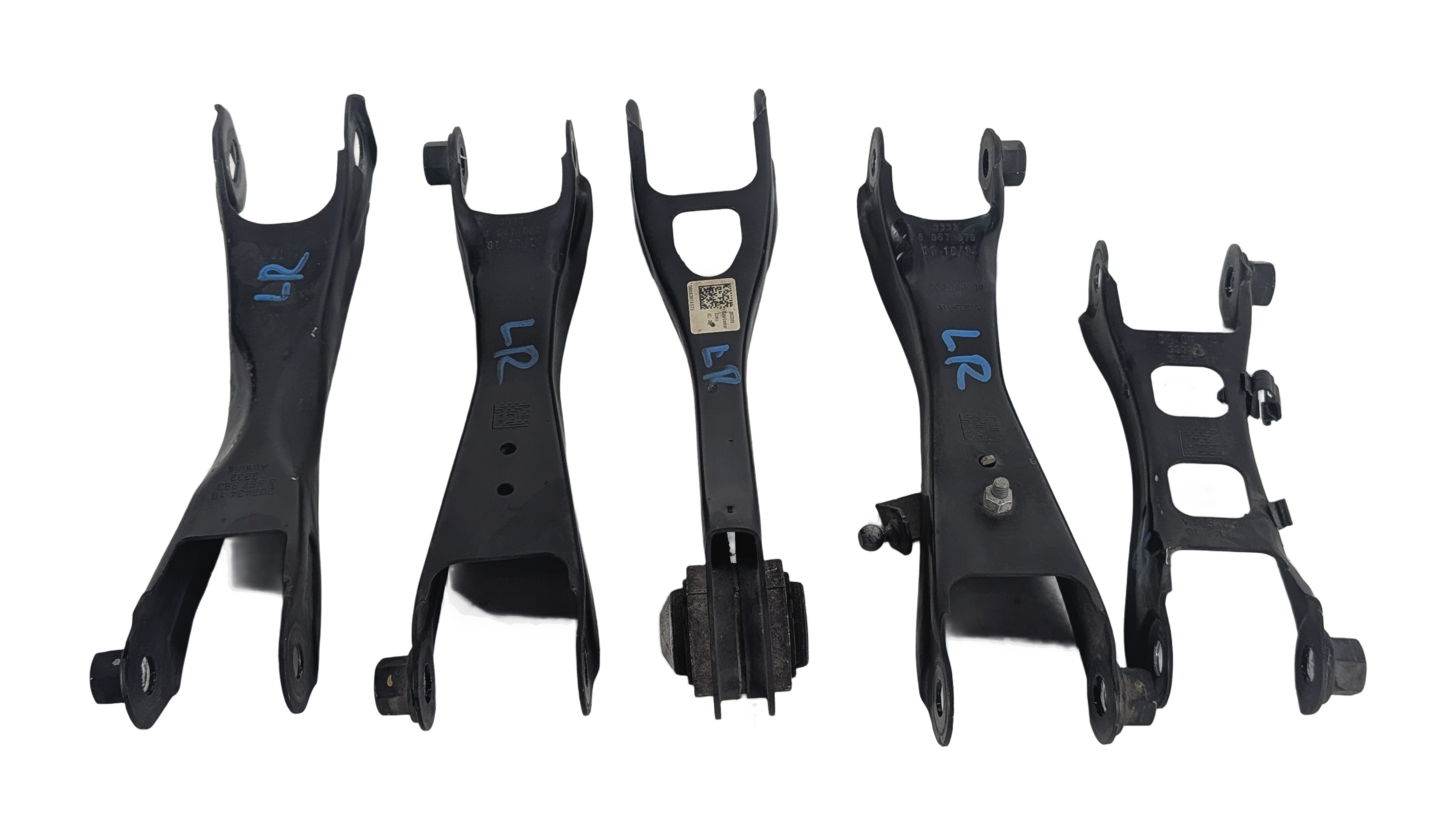 2014-2020 BMW i3 (I01) REAR LEFT SUSPENSION CONTROL ARM SET/5 — exact item pictured