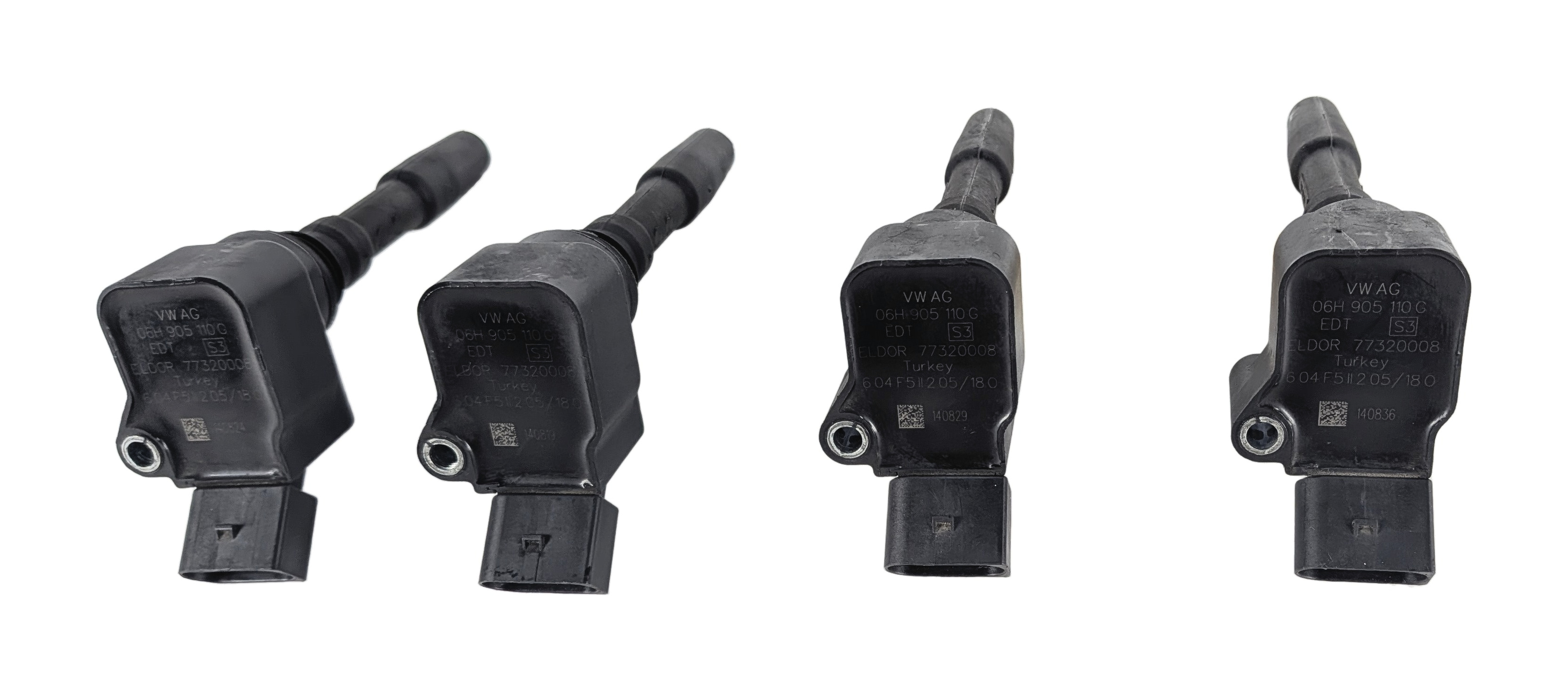 17-23 AUDI A3 RS3 A4 S5 A6 ALLROAD Q3 Q5 SQ5 Q7 2.0L 3.0L IGNITION COIL SET 4 — exact item pictured