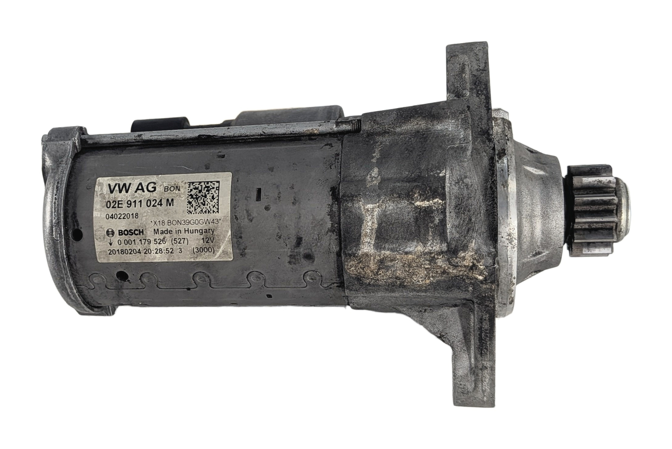 2017-2019 AUDI A3 (8V) (19 S3 8Y & 19 JETTA GLI) 2.0L TURBO ENGINE STARTER MOTOR — exact item pictured