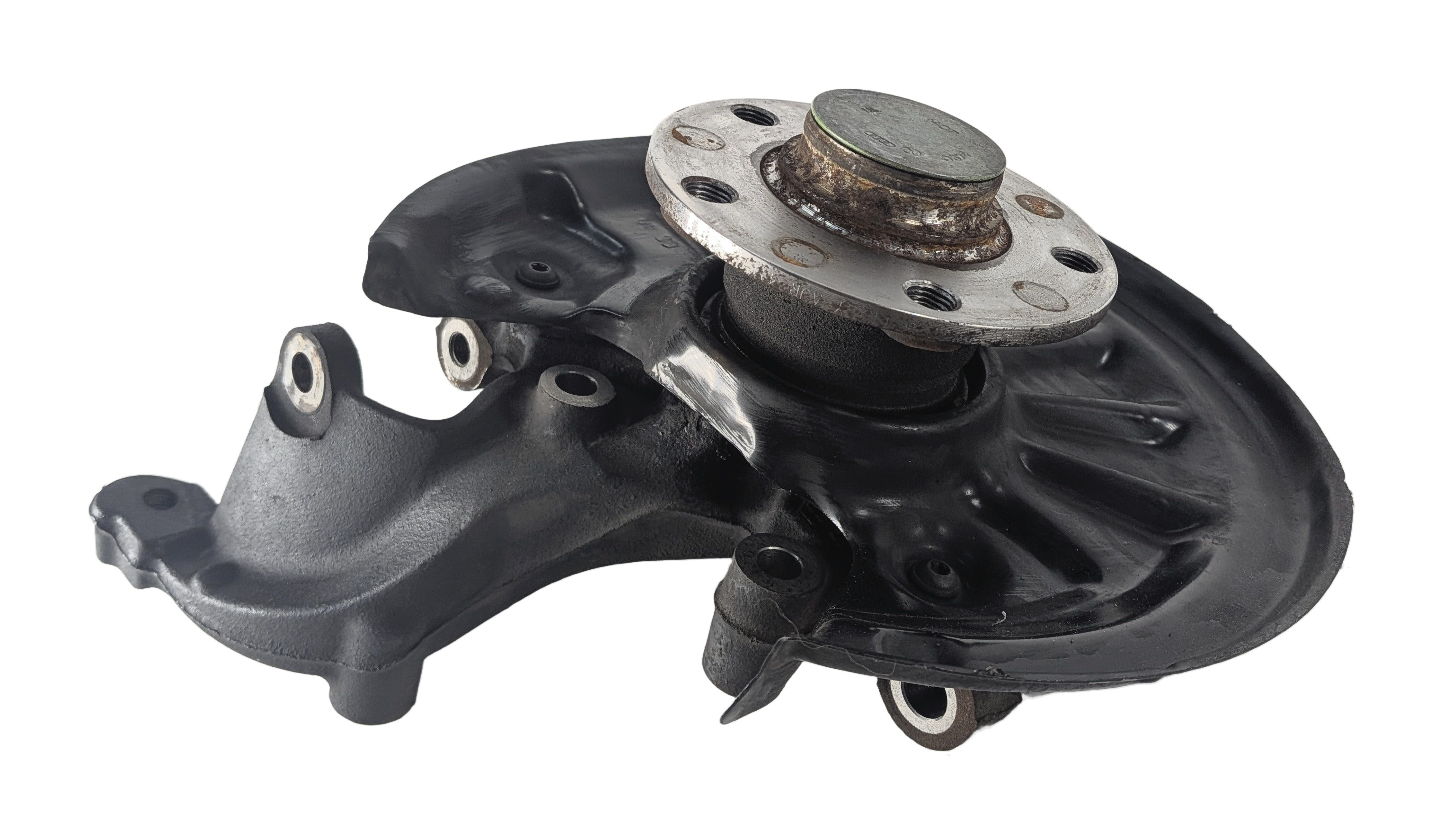 2015-2018 VW GOLF AUDI A3 (8V) 4 LINK RIGHT PASSENGER REAR SPINDLE KNUCKLE STUB — exact item pictured