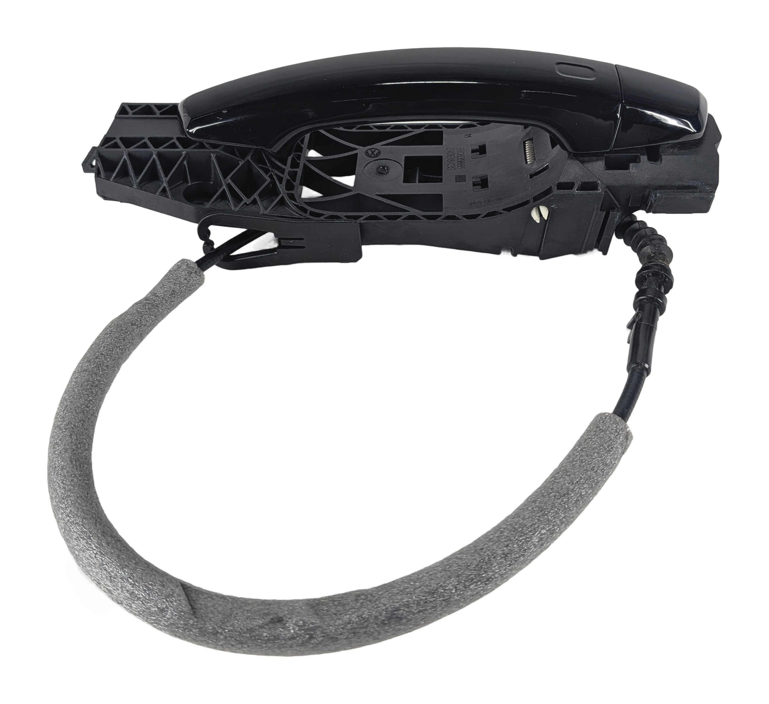 2015-2019 AUDI A3 S3 RS3 TT (8V MK3) REAR LEFT EXTERIOR DOOR HANDLE (Black) — exact item pictured