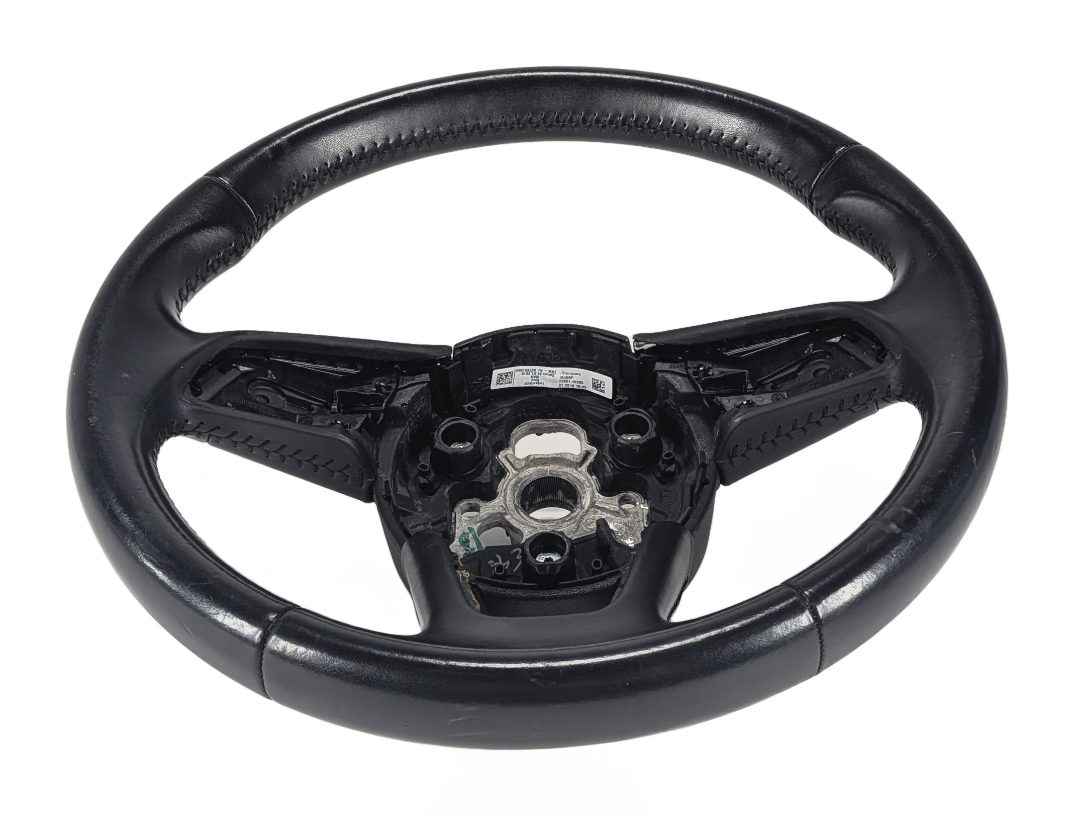2017-2020 AUDI A3 S3 (8V 8Y) 3 SPOKE STEERING WHEEL w/ CONTROL SWITCH BUTTONS — exact item pictured