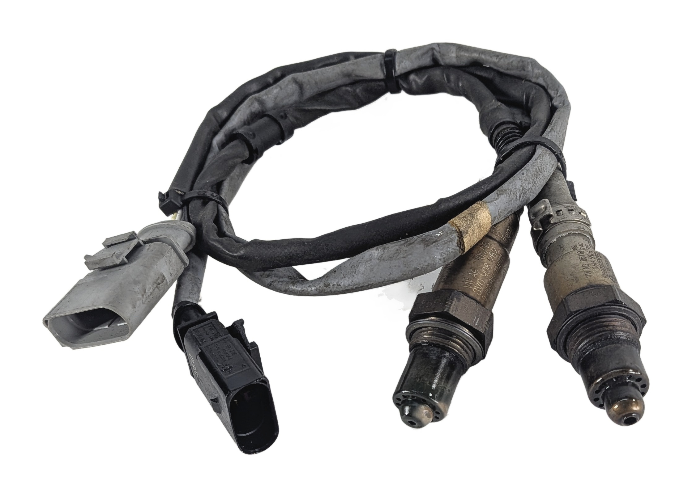 2018 AUDI A3 (8V) 2.0L (CZRA) ENGINE OXYGEN O2 LAMBDA SENSOR SET/2 — exact item pictured