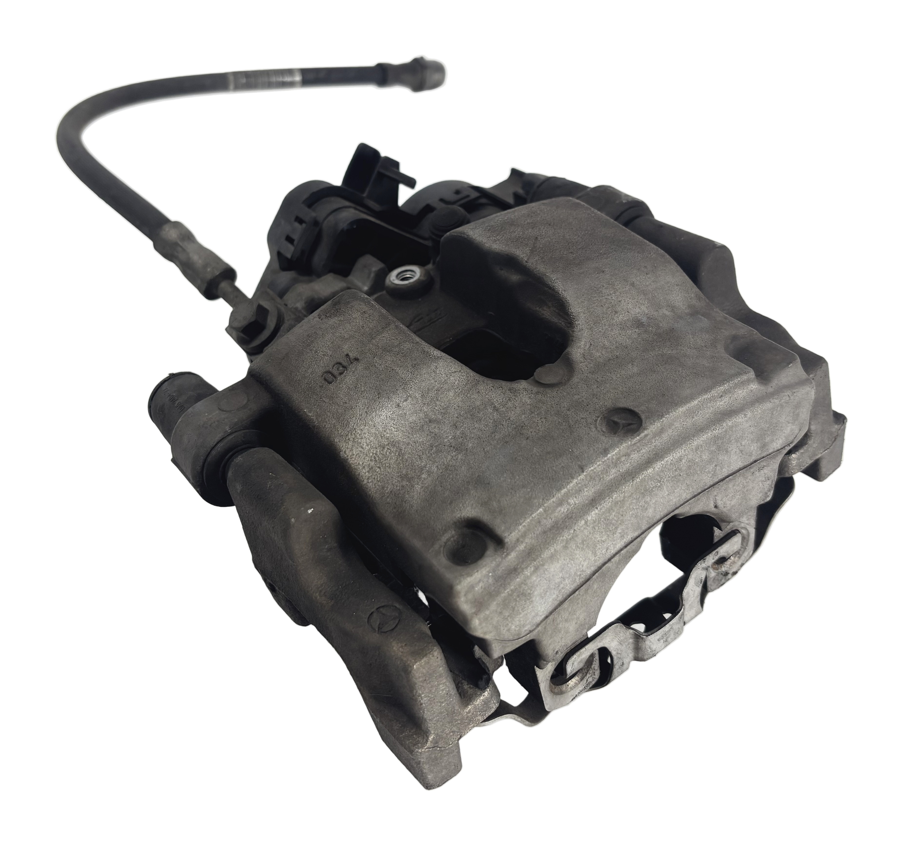15-21 MERCEDES C-CLASS (W205) REAR RIGHT BRAKE CALIPER w/ PARKING BRAKE ACTUATOR — exact item pictured