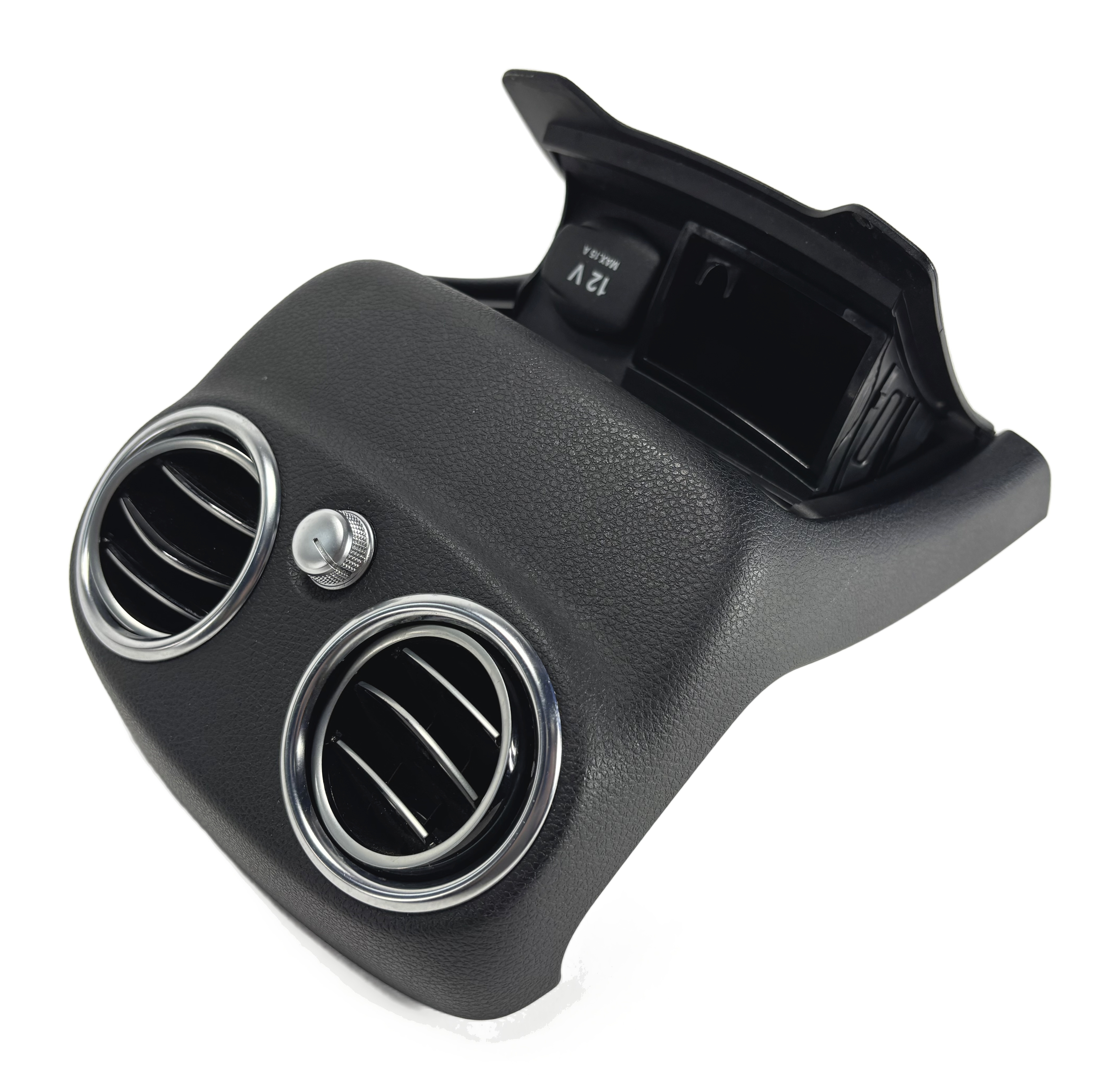 2016 MERCEDES C300 (W205) REAR CENTER CONSOLE AIR AC VENT w/12V SOCKET (Gray) — exact item pictured