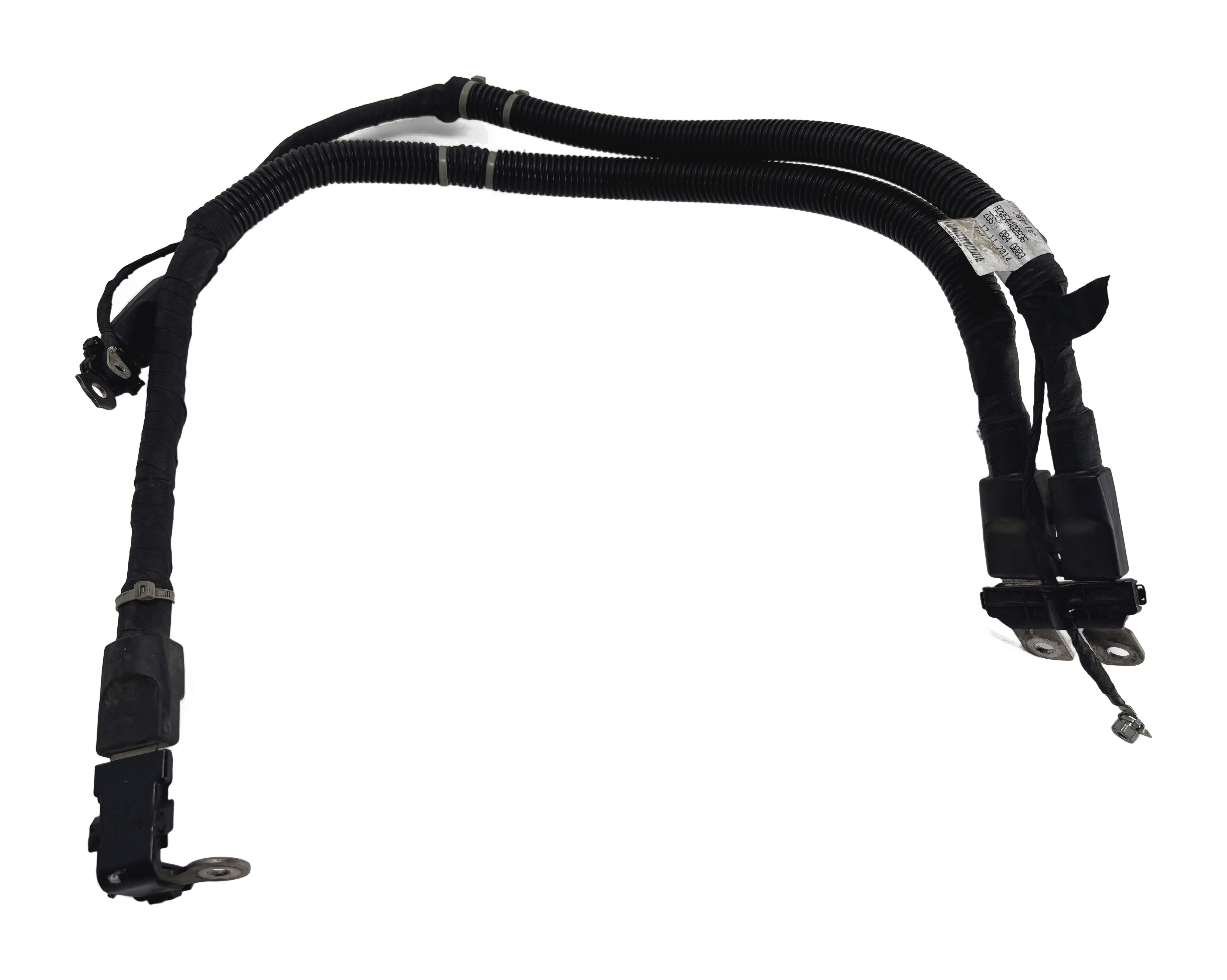 2016 MERCEDES C300 (W205) 2.0L (M274) ENGINE ALTERNATOR STARTER BATTERY CABLE — exact item pictured
