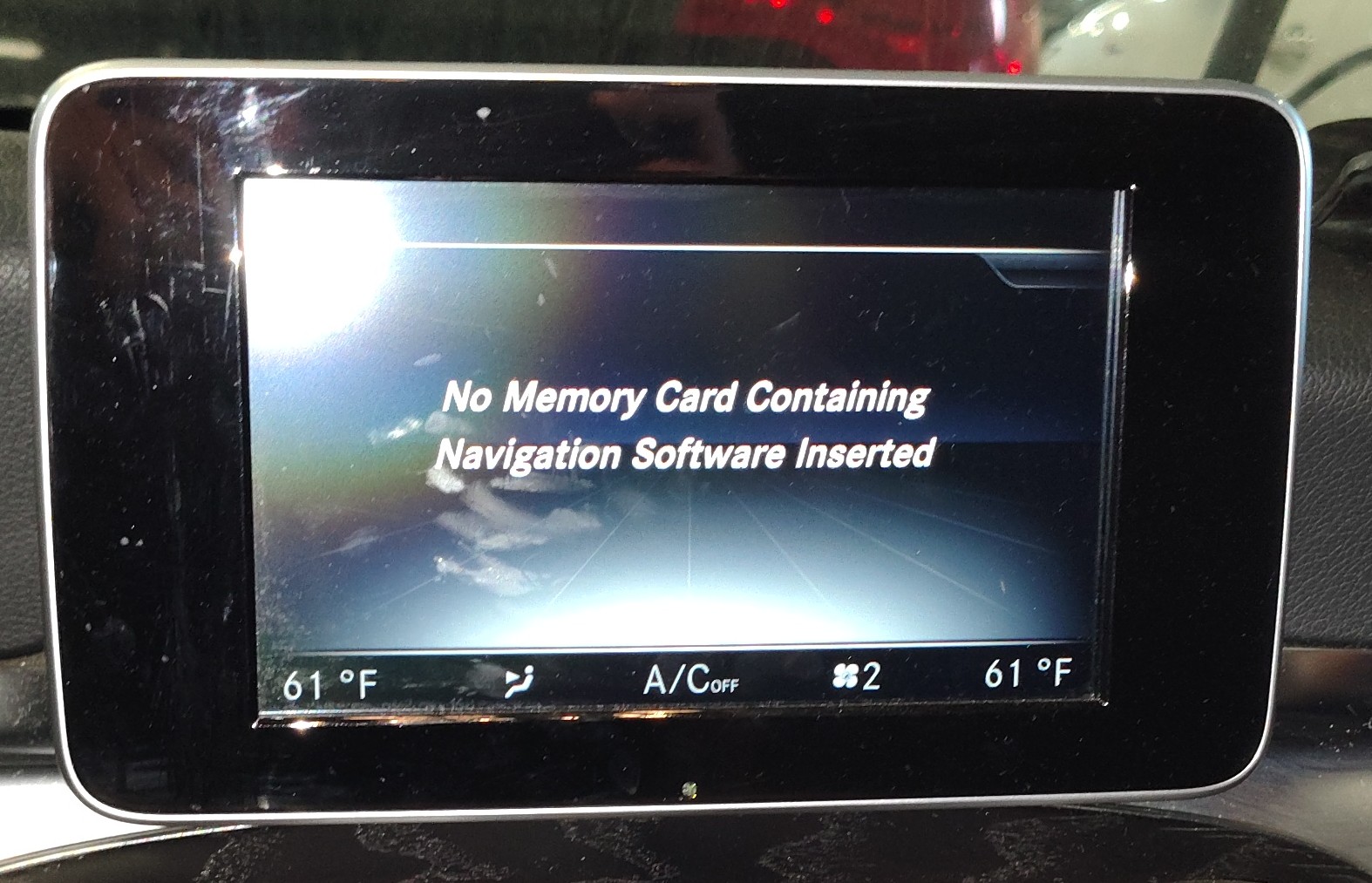 2015-2021 MERCEDES C GLC (W205 X253) FRONT DASH INFORMATION MEDIA DISPLAY SCREEN — exact item pictured