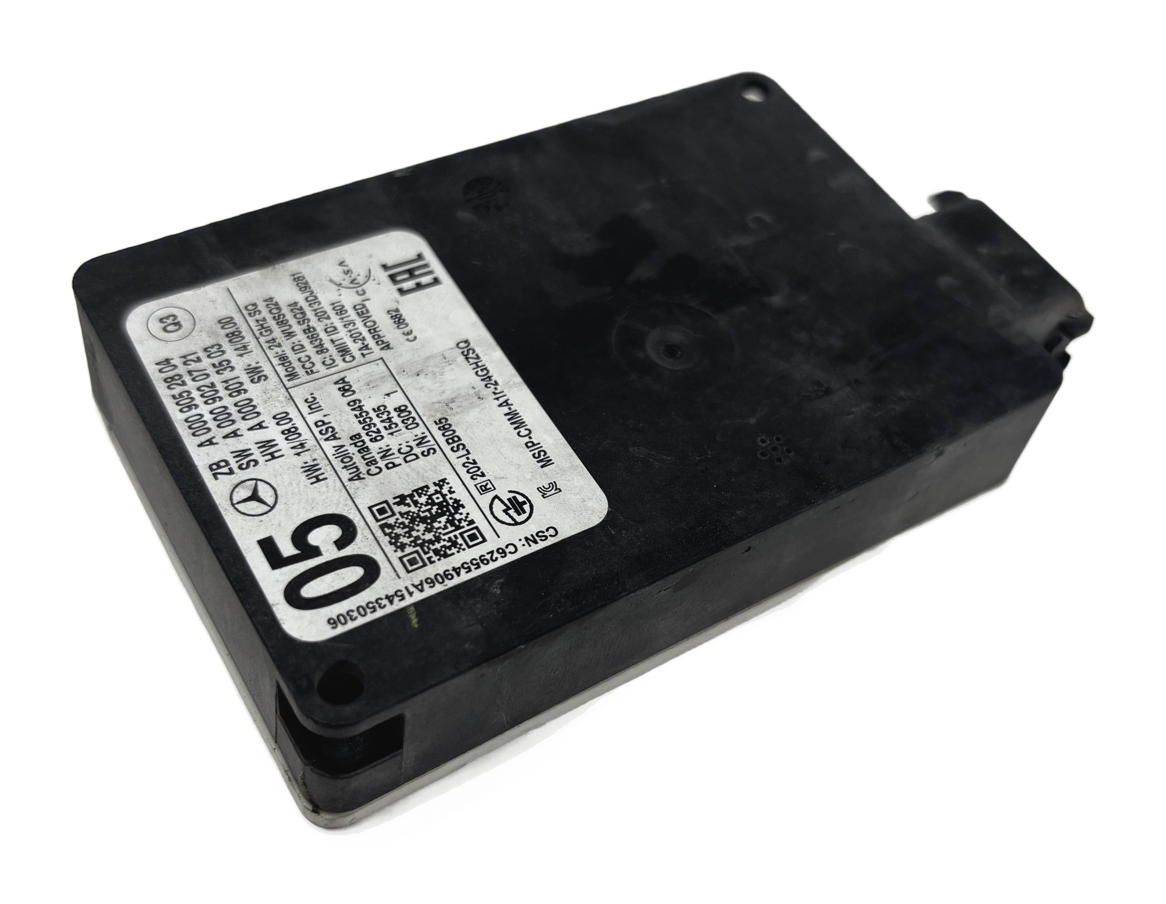 15-19 MERCEDES C CLA E S CLS CLASS W205 W222 W218 W117 FRONT BUMPER RADAR MODULE — exact item pictured