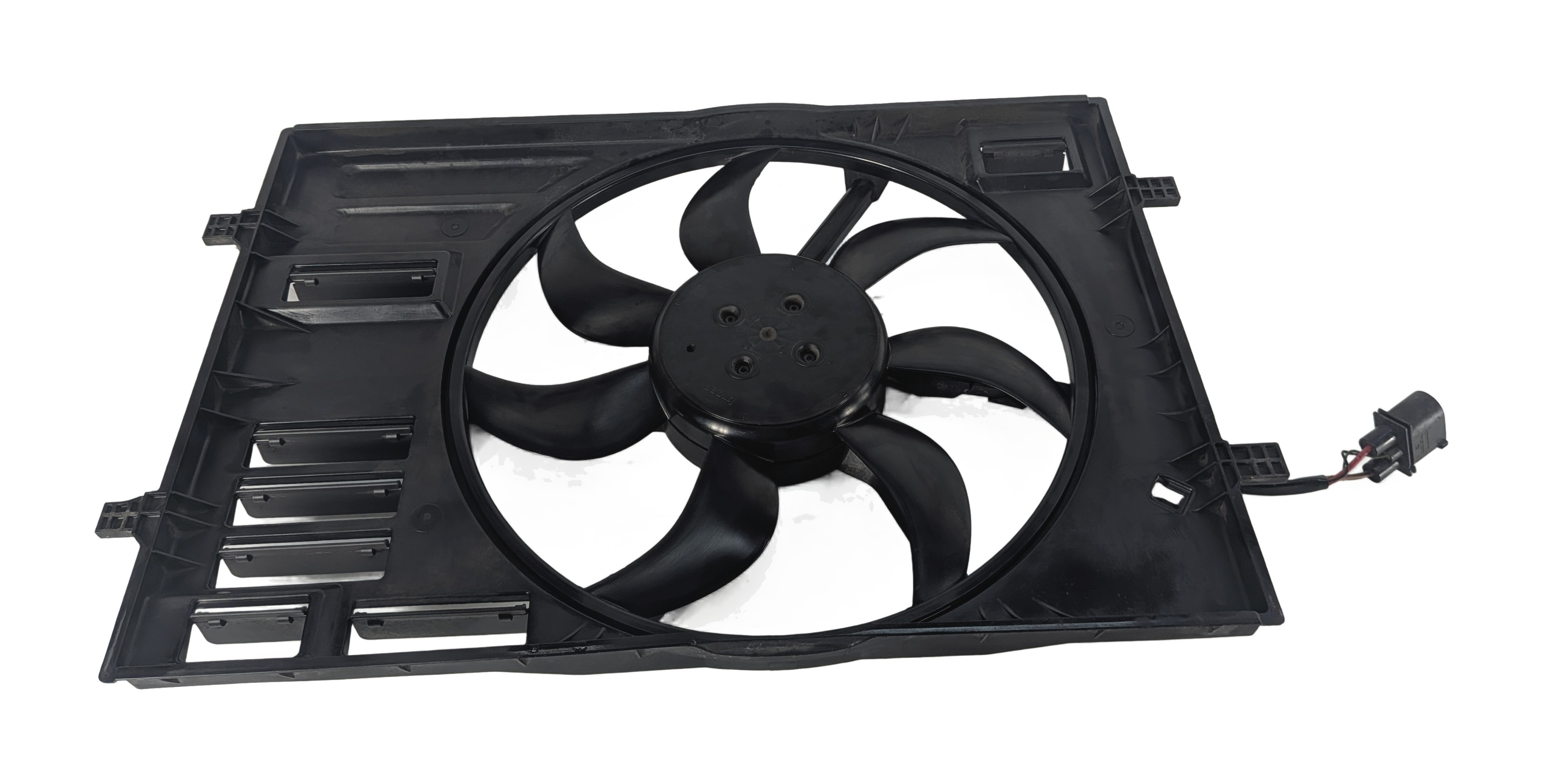 2015-2016 AUDI A3 (8V) 2.0L TURBO ENGINE - RADIATOR COOLING FAN ASSEMBLY — exact item pictured