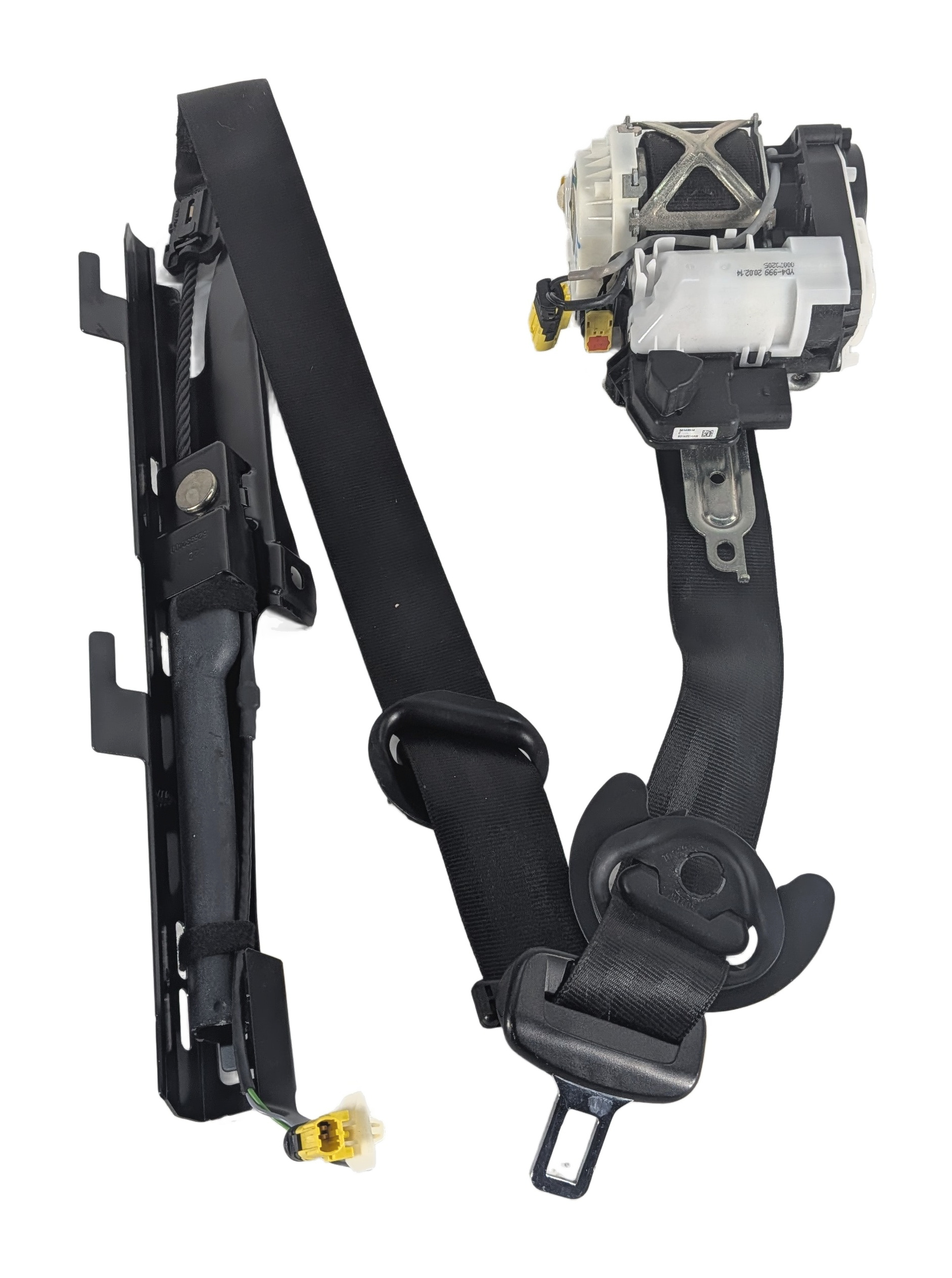 15-20 AUDI A3 S3 RS3 (8V) SEDAN FRONT LEFT DRIVER SEATBELT RETRACTOR (Black) — exact item pictured