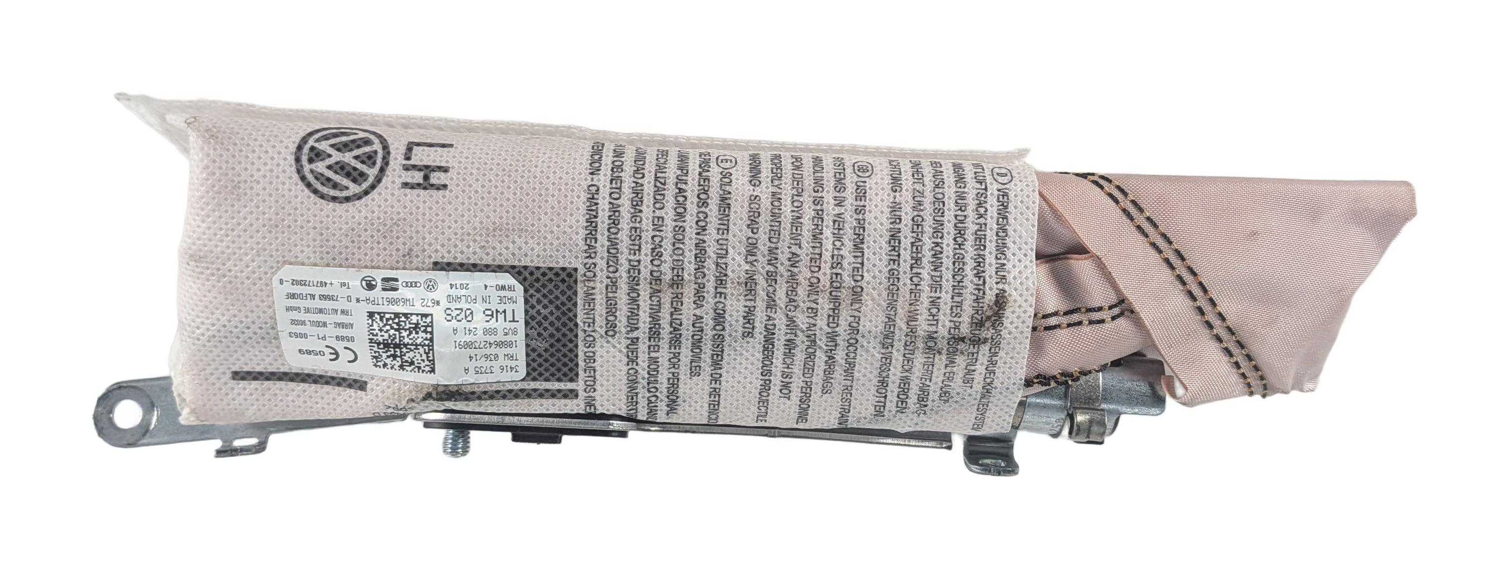 2015-2018 AUDI A3 S3 (8V) LEFT FRONT DRIVER SEAT AIRBAG AIR BAG — exact item pictured