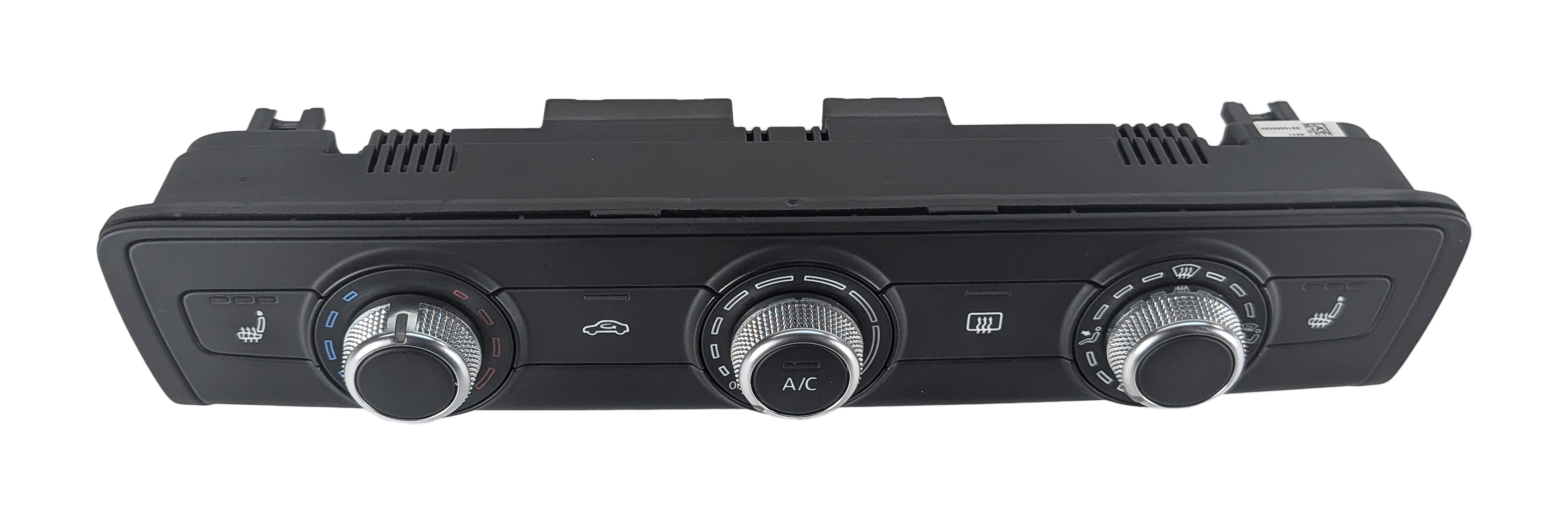 15-16 AUDI A3 8V HEATER AC CLIMATE CONTROL PANEL SINGLE ZONE w/HEATED SEATS — exact item pictured