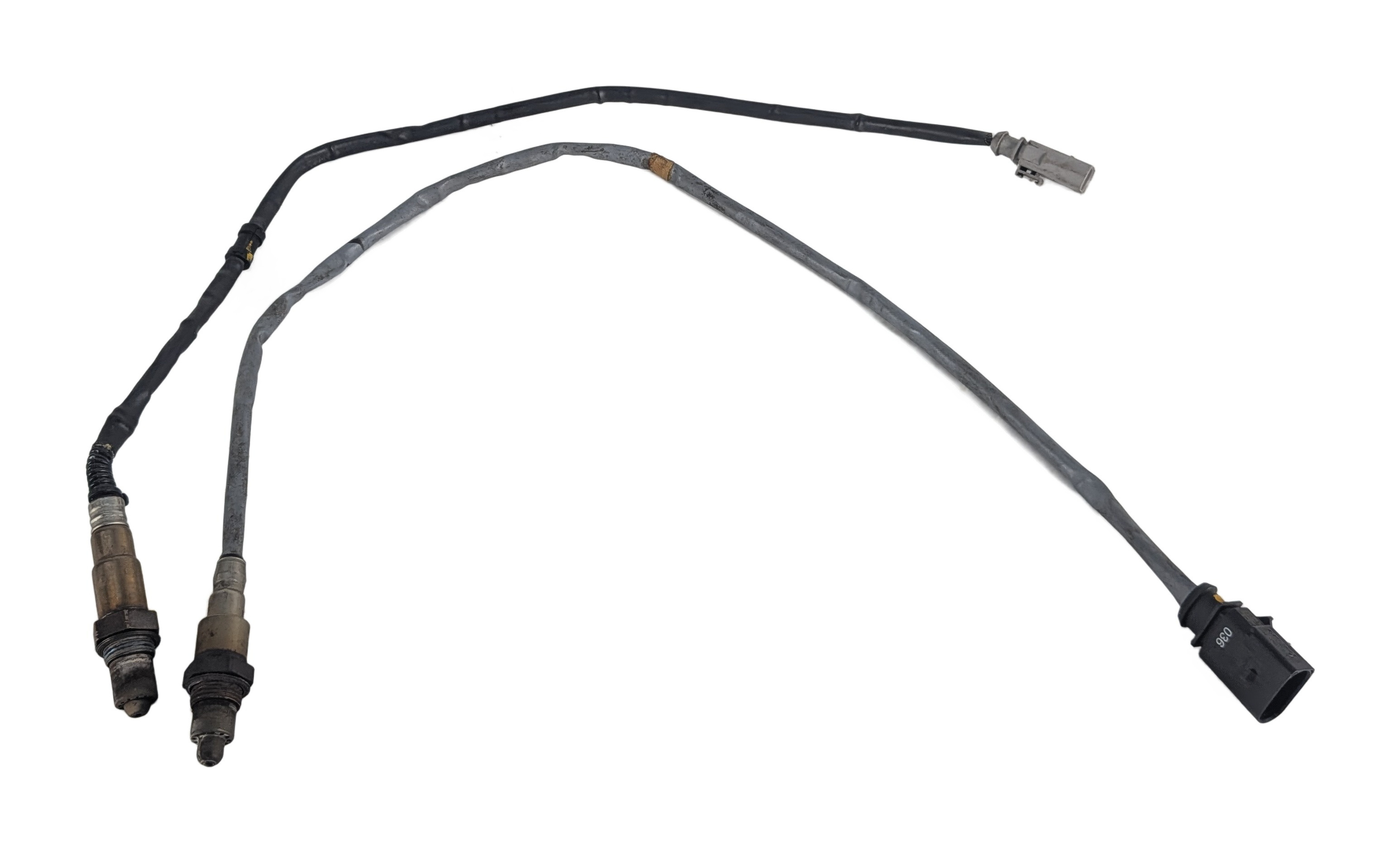 2015 AUDI A3 8V 2.0L CNTC ENGINE PRE POST CAT OXYGEN O2 LAMBDA SENSOR SET/2 — exact item pictured