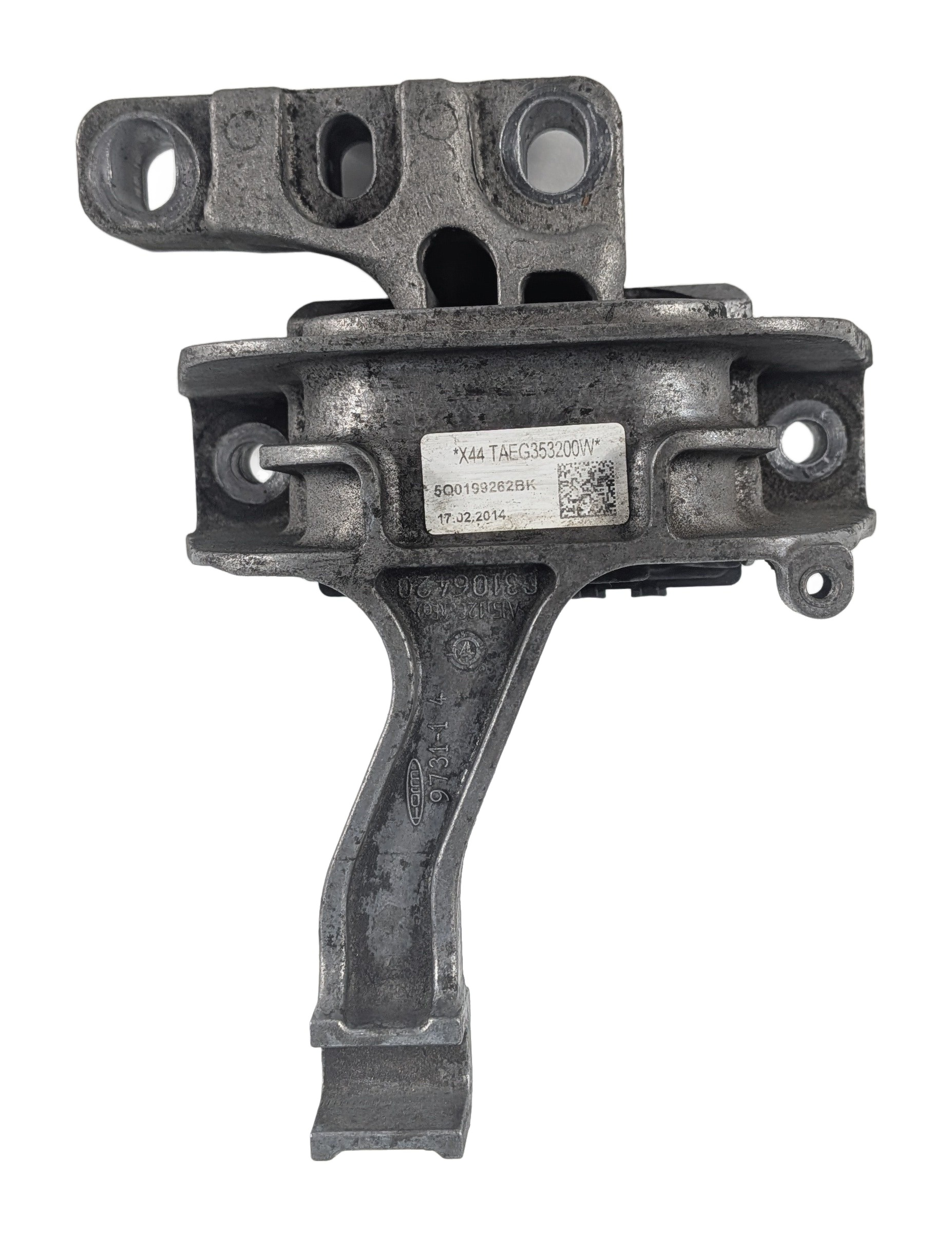 2015 AUDI A3 8V 2.0L CNTC ENGINE RIGHT MOTOR MOUNT SUPPORT BRACKET 5Q0199262BK — exact item pictured