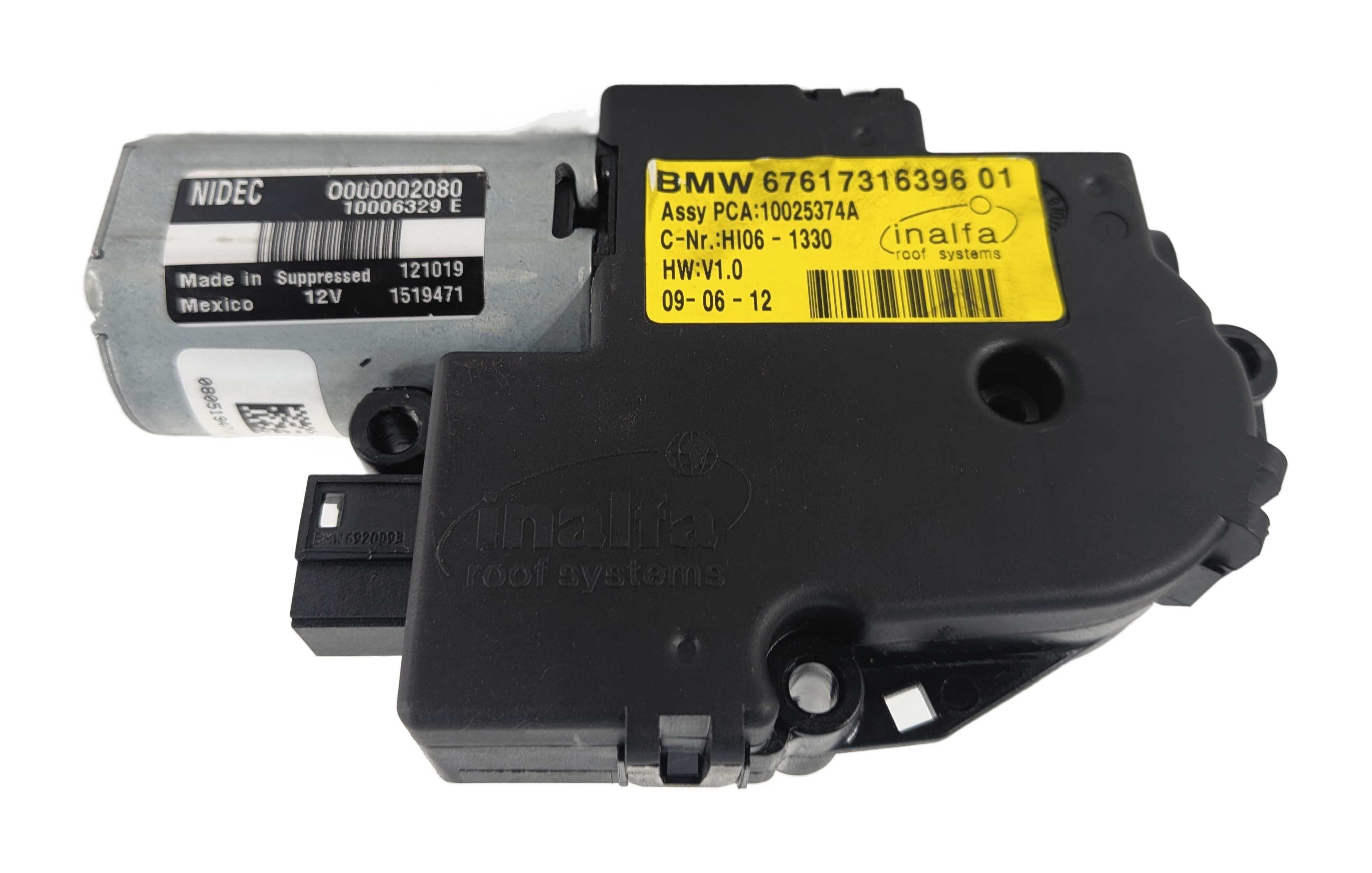 12-18 MINI COOPER CLUBMAN COUNTRYMAN BMW X1 X3 X5 SUNROOF SUN ROOF MOTOR — exact item pictured