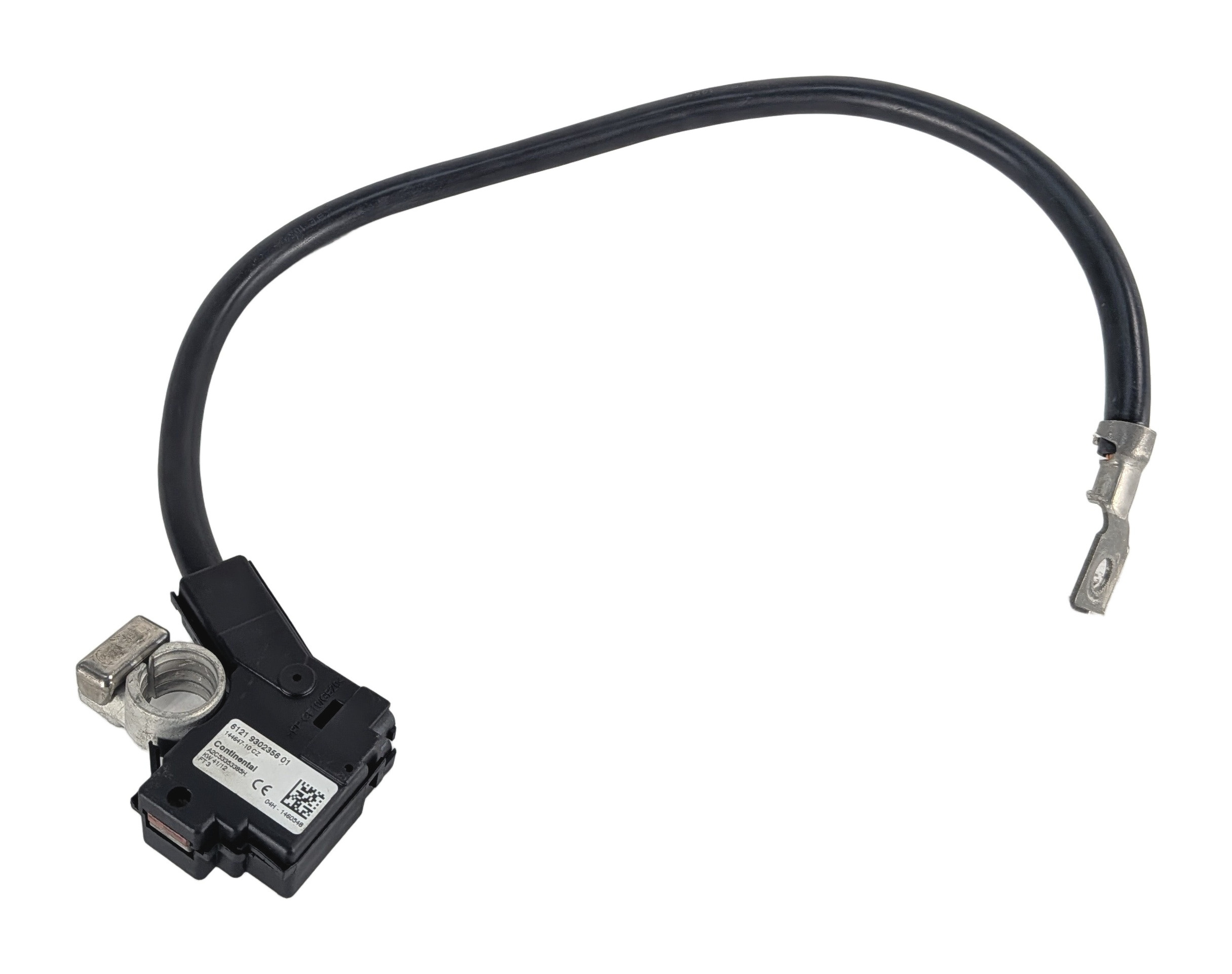 2013 BMW X3 (F25) 2.0L NEGATIVE GROUND BATTERY CABLE w/IBS SENSOR TERMINAL — exact item pictured