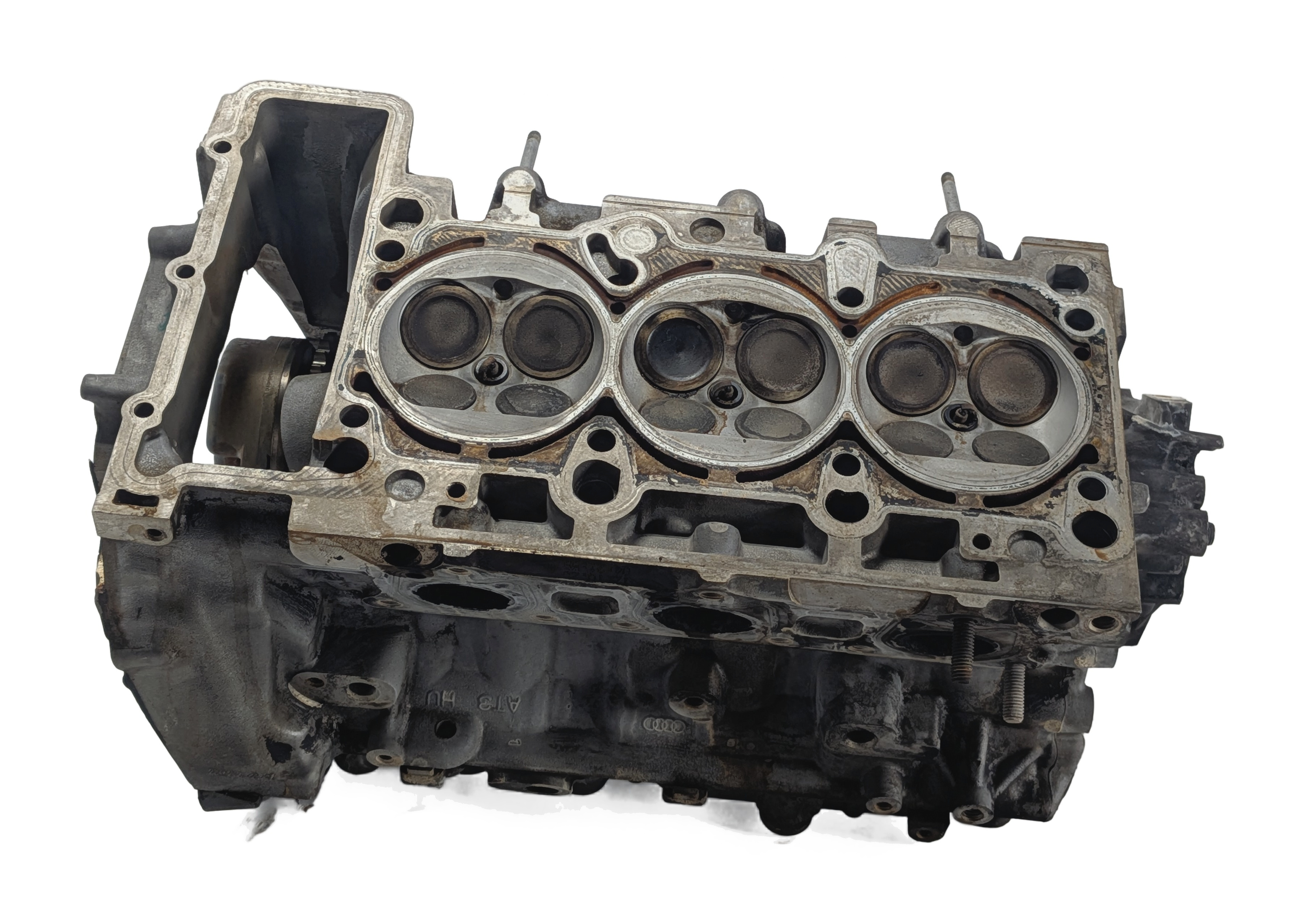 2013-2015 AUDI Q7 (4L) 3.0L SUPERCHARGED ENGINE LEFT CYLINDER HEAD — exact item pictured