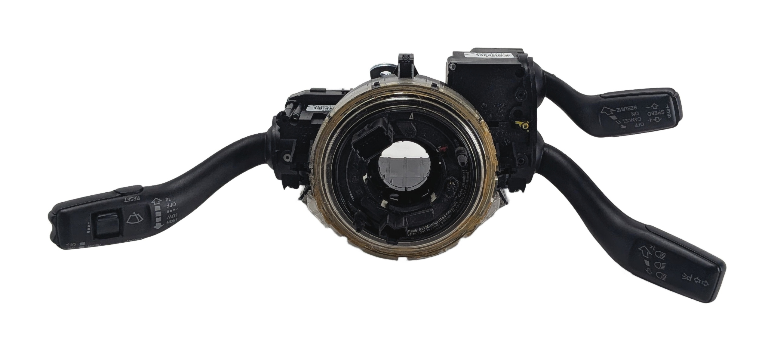2009-2015 AUDI Q7 (4L) STEERING COLUMN BLINKER WIPER CRUISE COMBINATION SWITCH — exact item pictured