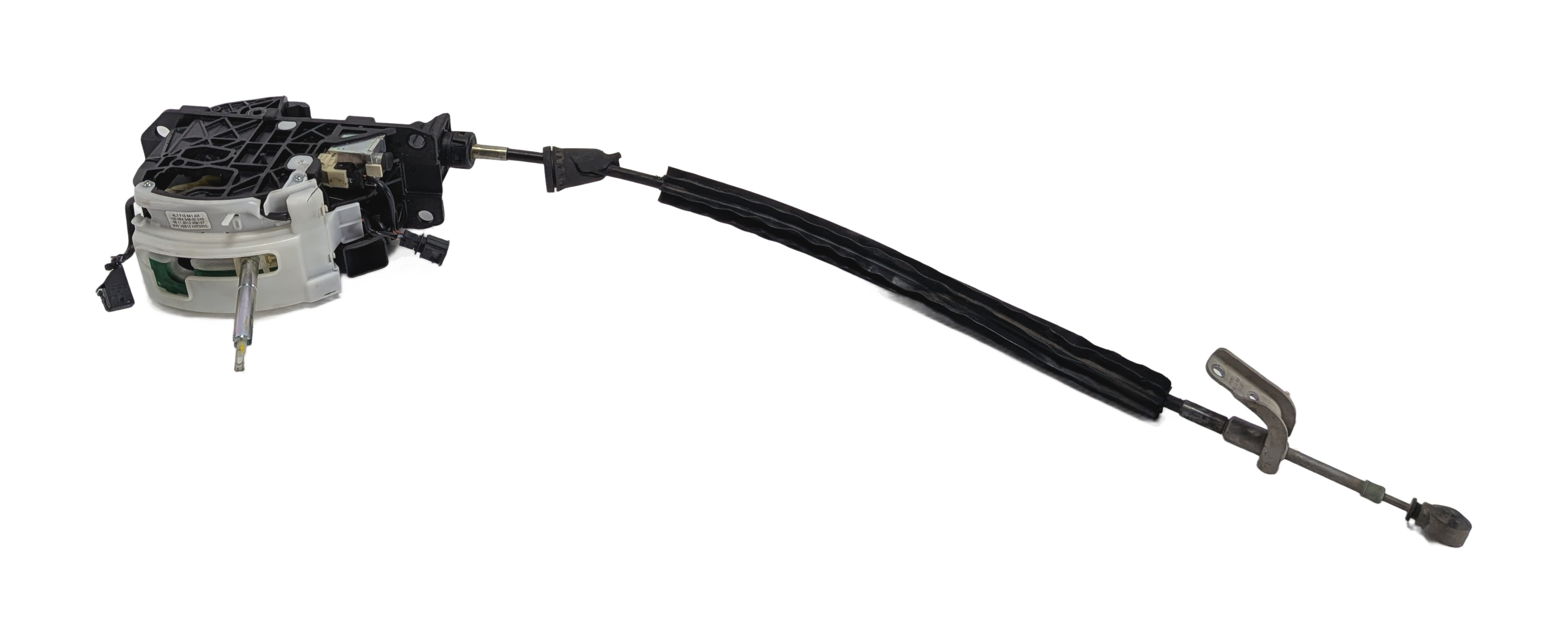 2007-2015 AUDI Q7 (4L) AUTO AUTOMATIC TRANSMISSION GEAR SHIFTER ASSEMBLY & CABLE — exact item pictured